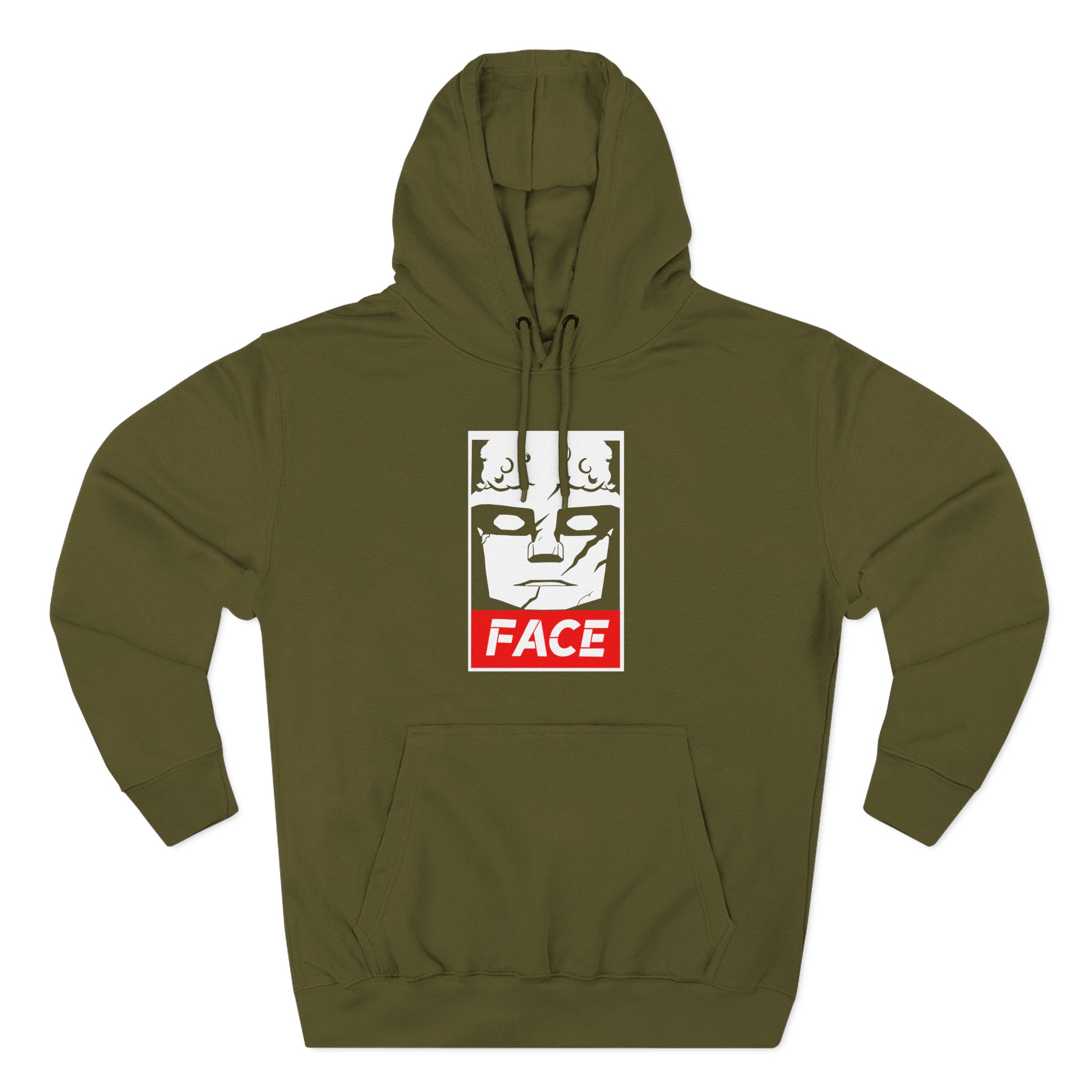 Ultrakill Maurice Face Three-Panel Fleece Hoodie