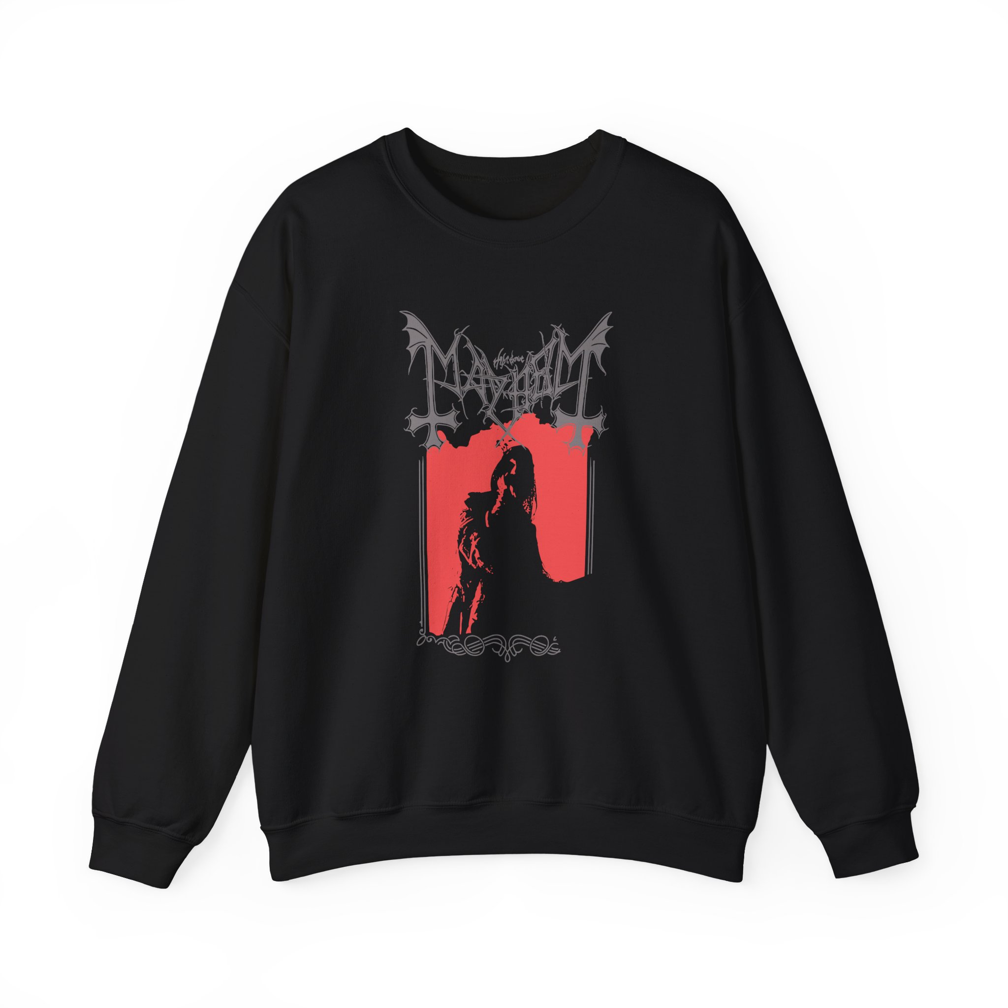 Mayhem Atilla Photo Unisex Heavy Blendâ„¢ Crewneck Sweatshirt