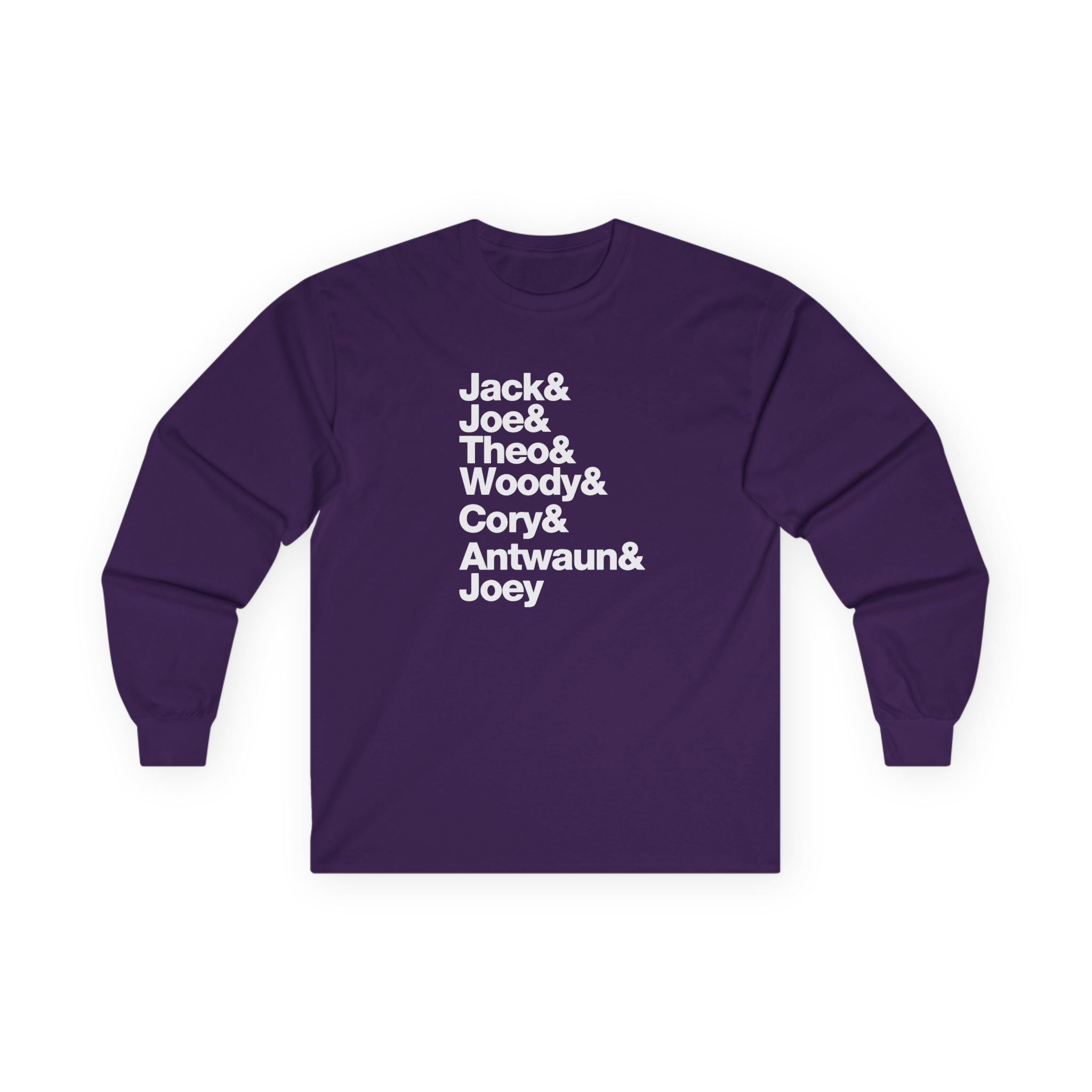 Vulfpeck Names Unisex Ultra Cotton Long Sleeve Tee