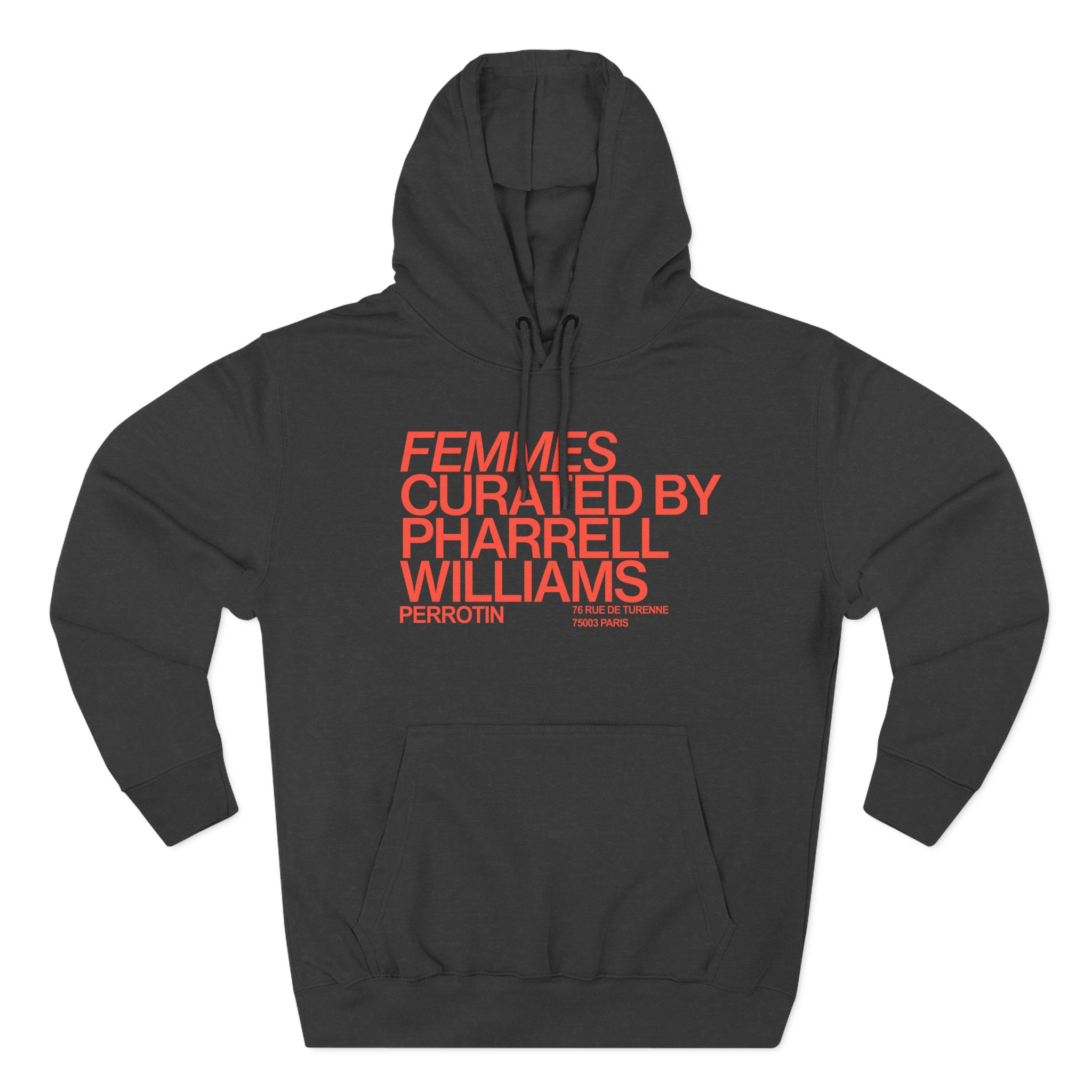 Pharrell Williams Femmes Three-Panel Fleece Hoodie