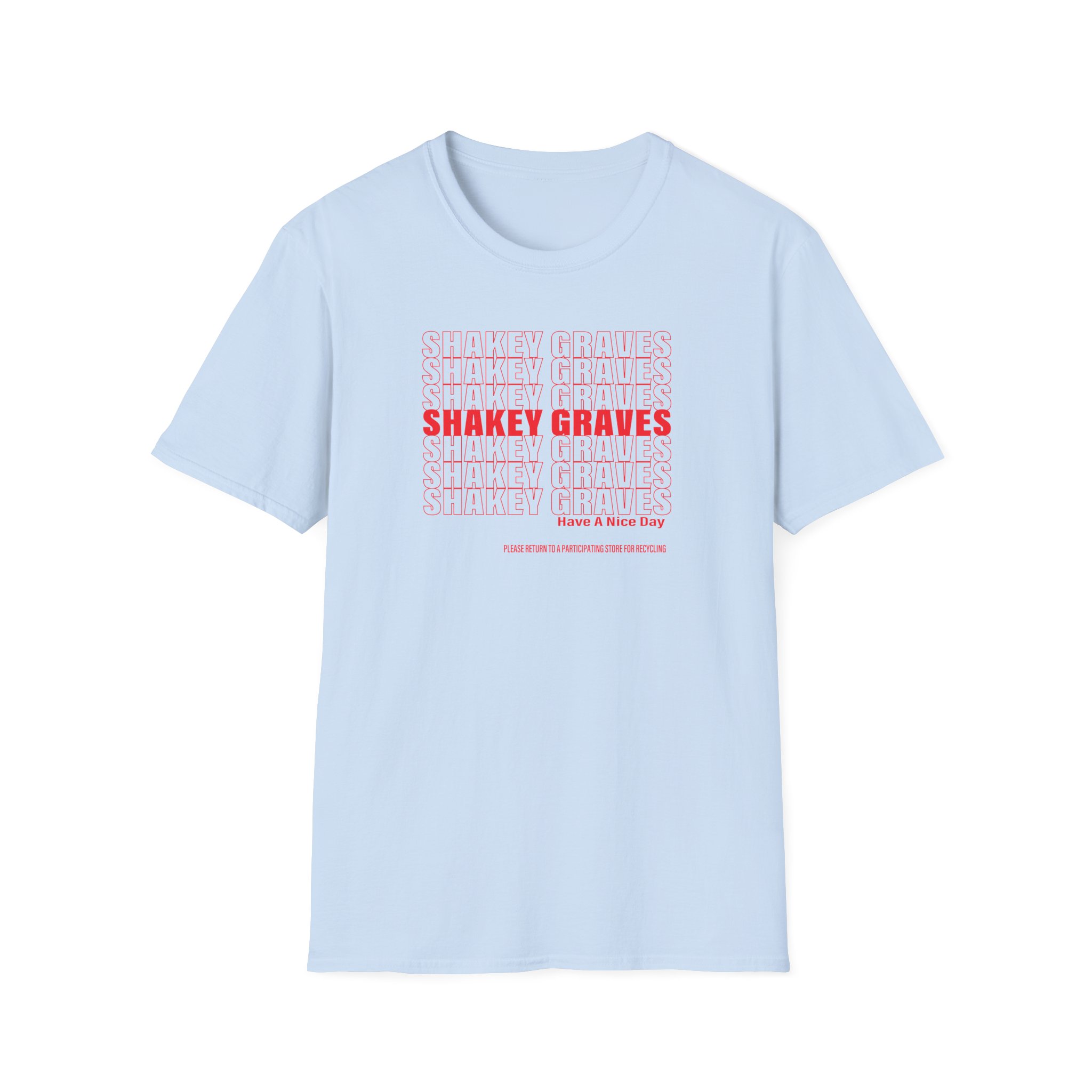 Shakey Graves Thank You Unisex Softstyle T-Shirt