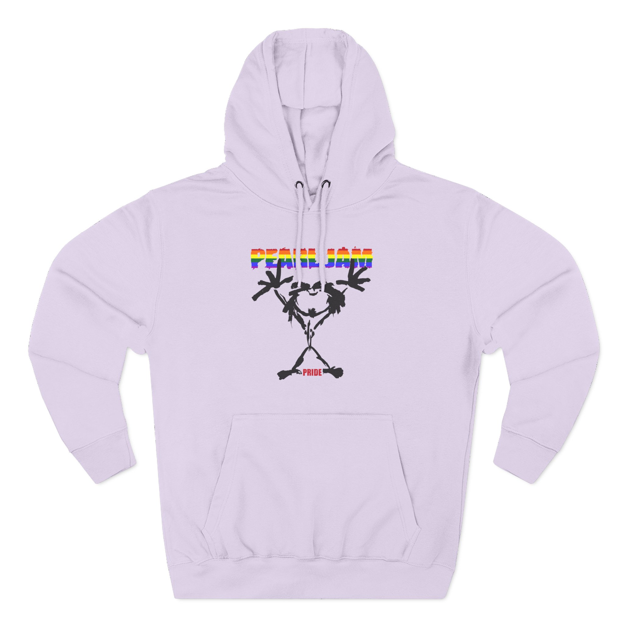 Pearl Jam Pride Stickman Three-Panel Fleece Hoodie