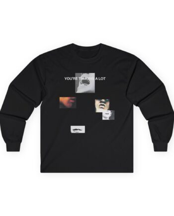 Talking Heads You're Talking a Lot Unisex Ultra Cotton Long Sleeve Tee