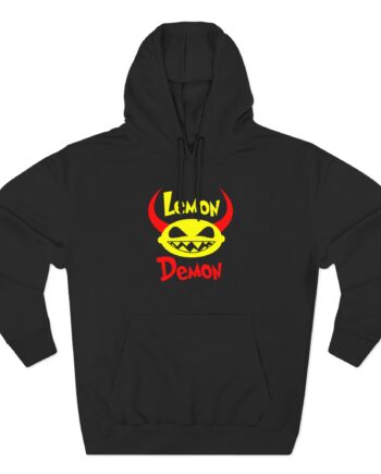 Lemon Demon Three-Panel Fleece Hoodie