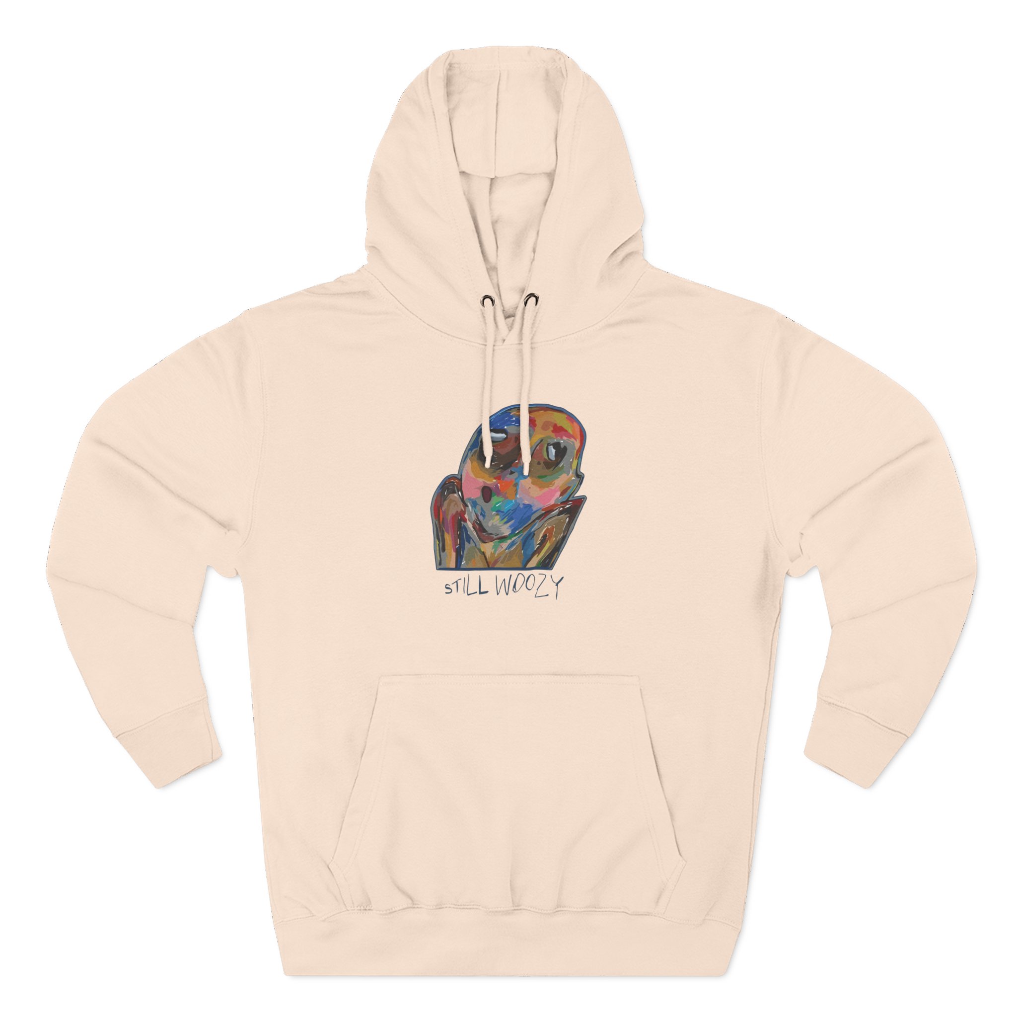 Still Woozy Three-Panel Fleece Hoodie