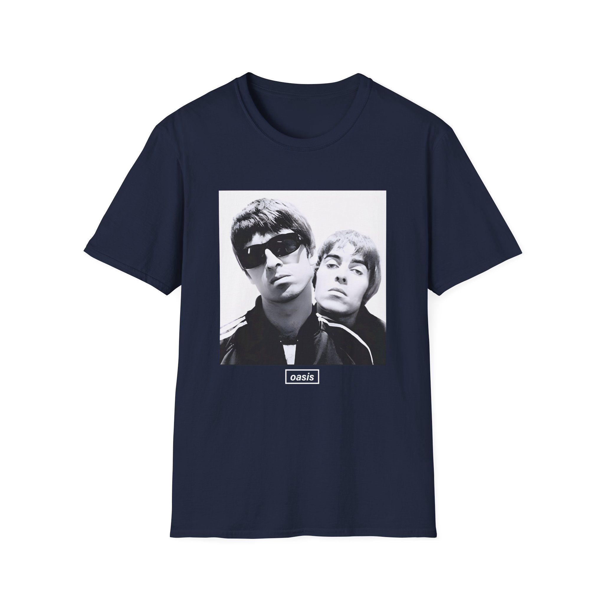 Oasis Liam & Noel Unisex Softstyle T-Shirt