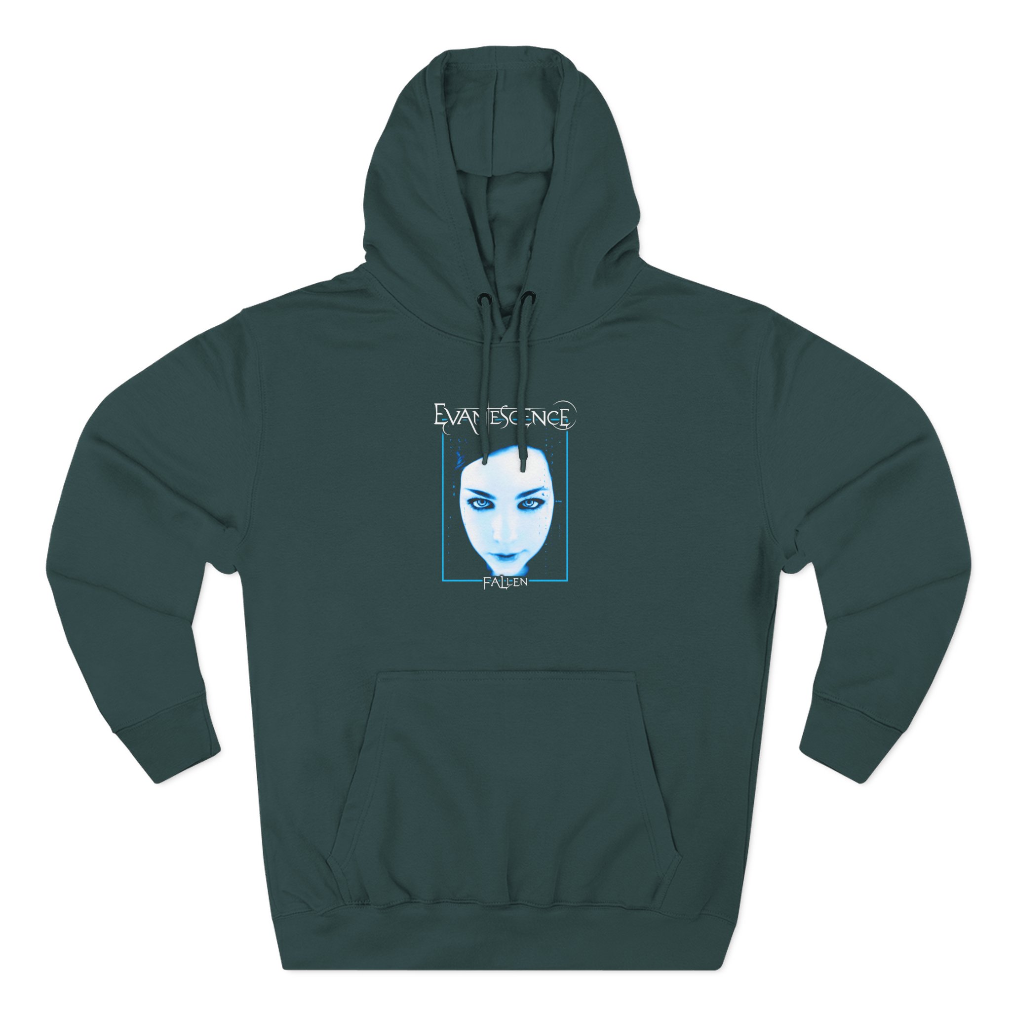 Evanescence Fallen Album Art Three-Panel Fleece Hoodie