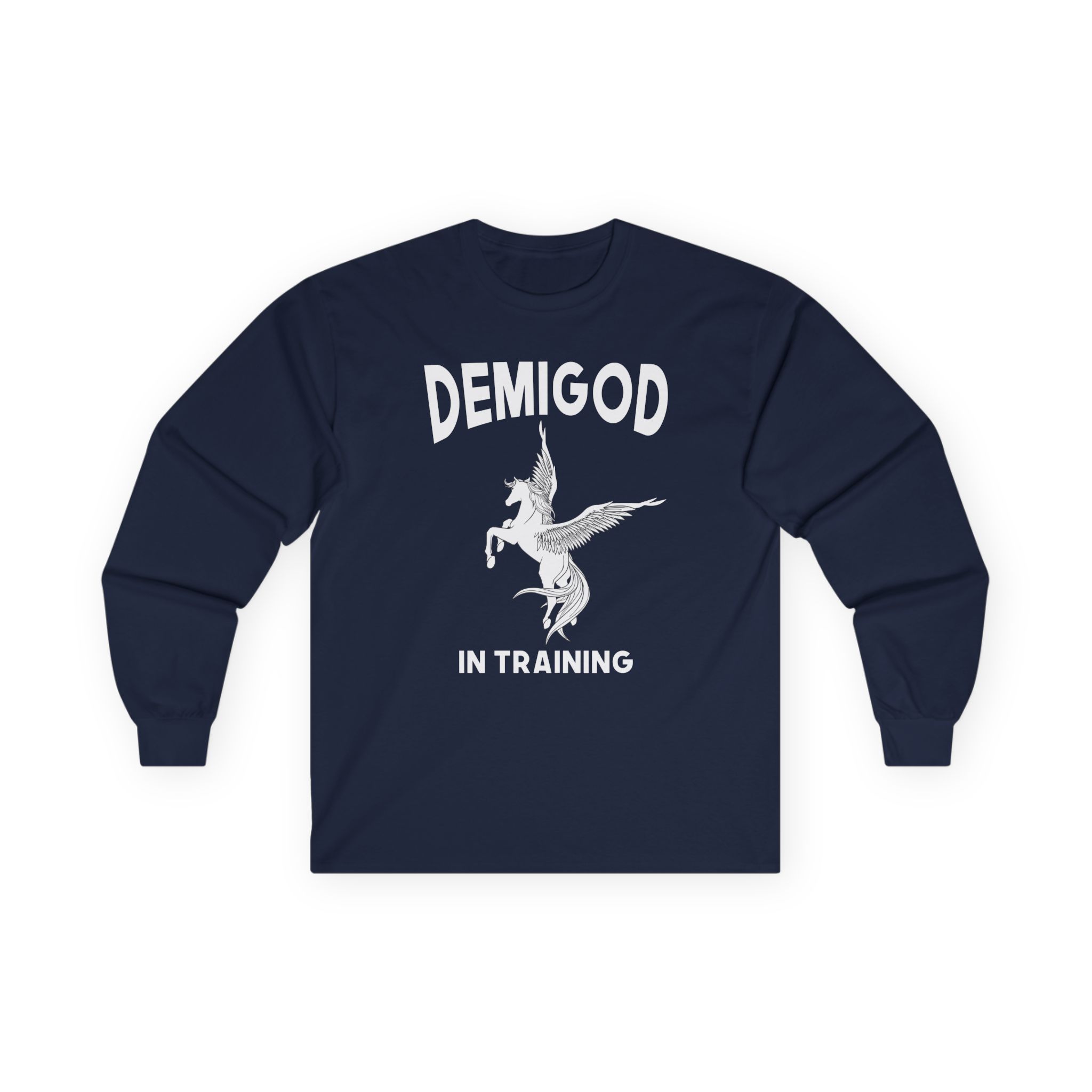 Percy Jackson Demigod in Training Unisex Ultra Cotton Long Sleeve Tee