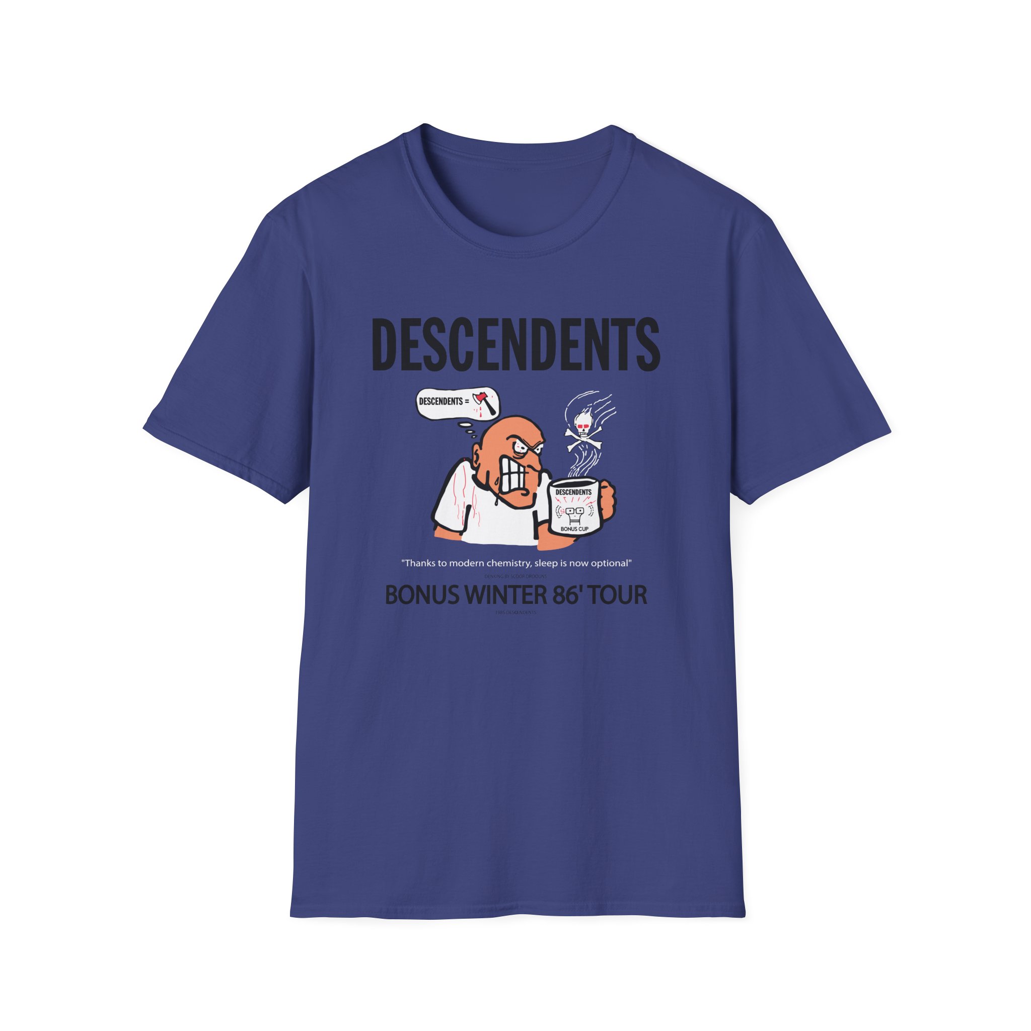 Descendents Bonus Cup '86 Tour Unisex Softstyle T-Shirt