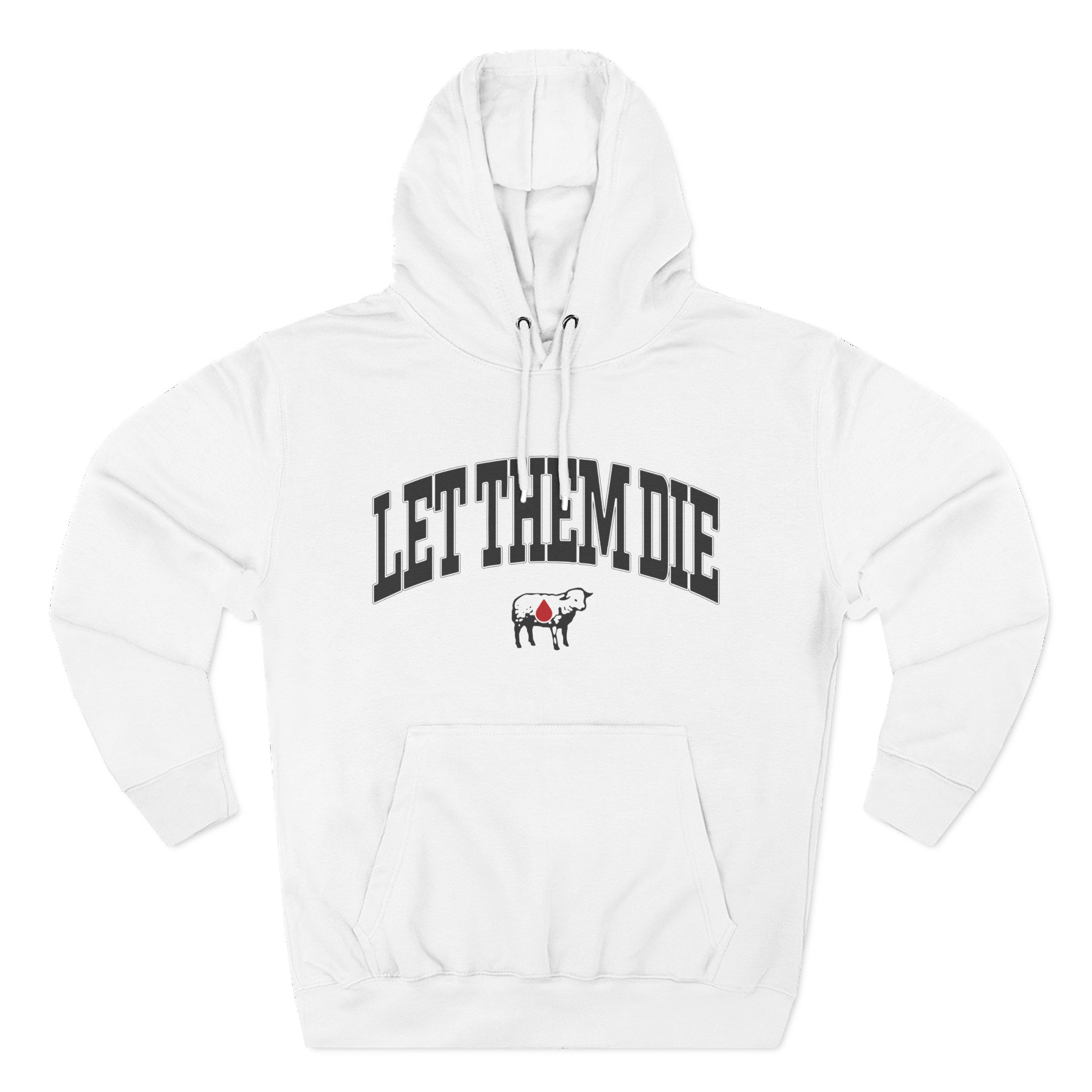 Counterparts Three-Panel Fleece Hoodie