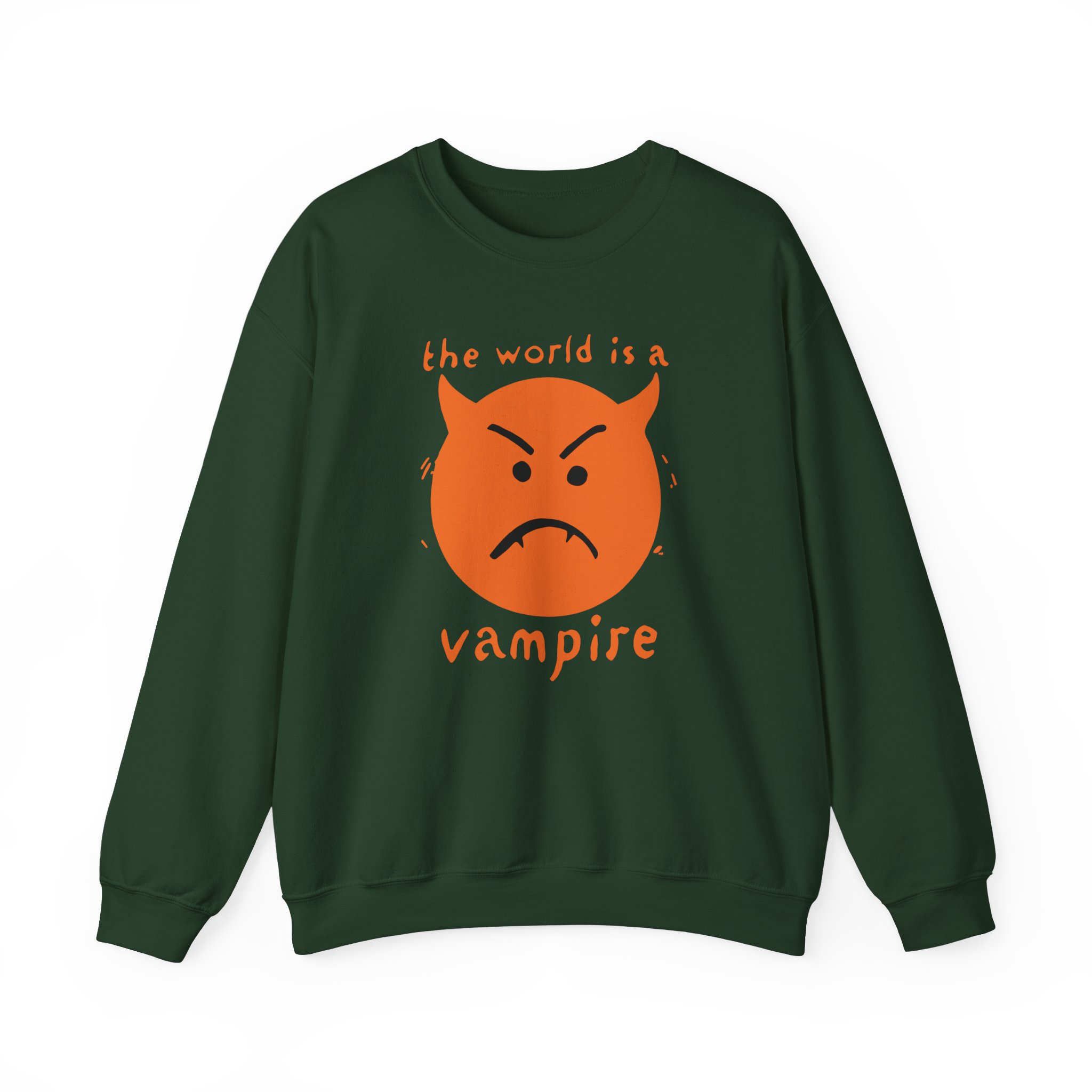 Billy Corgan The World Is A Vampire Unisex Heavy Blendâ„¢ Crewneck Sweatshirt