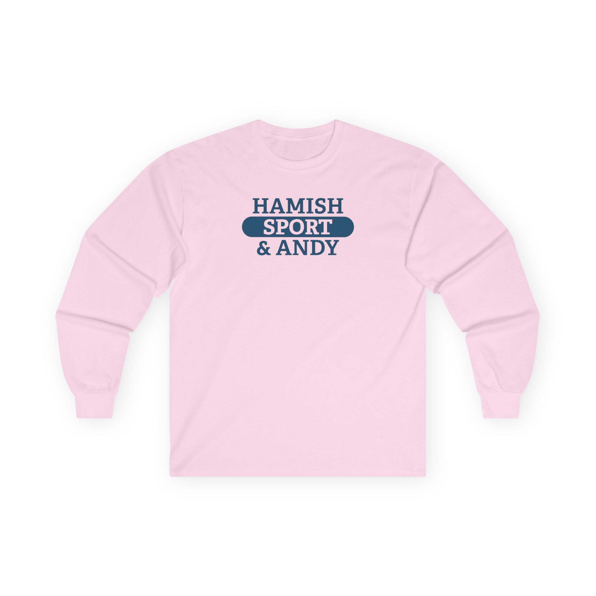 Hamish and Andy Unisex Ultra Cotton Long Sleeve Tee