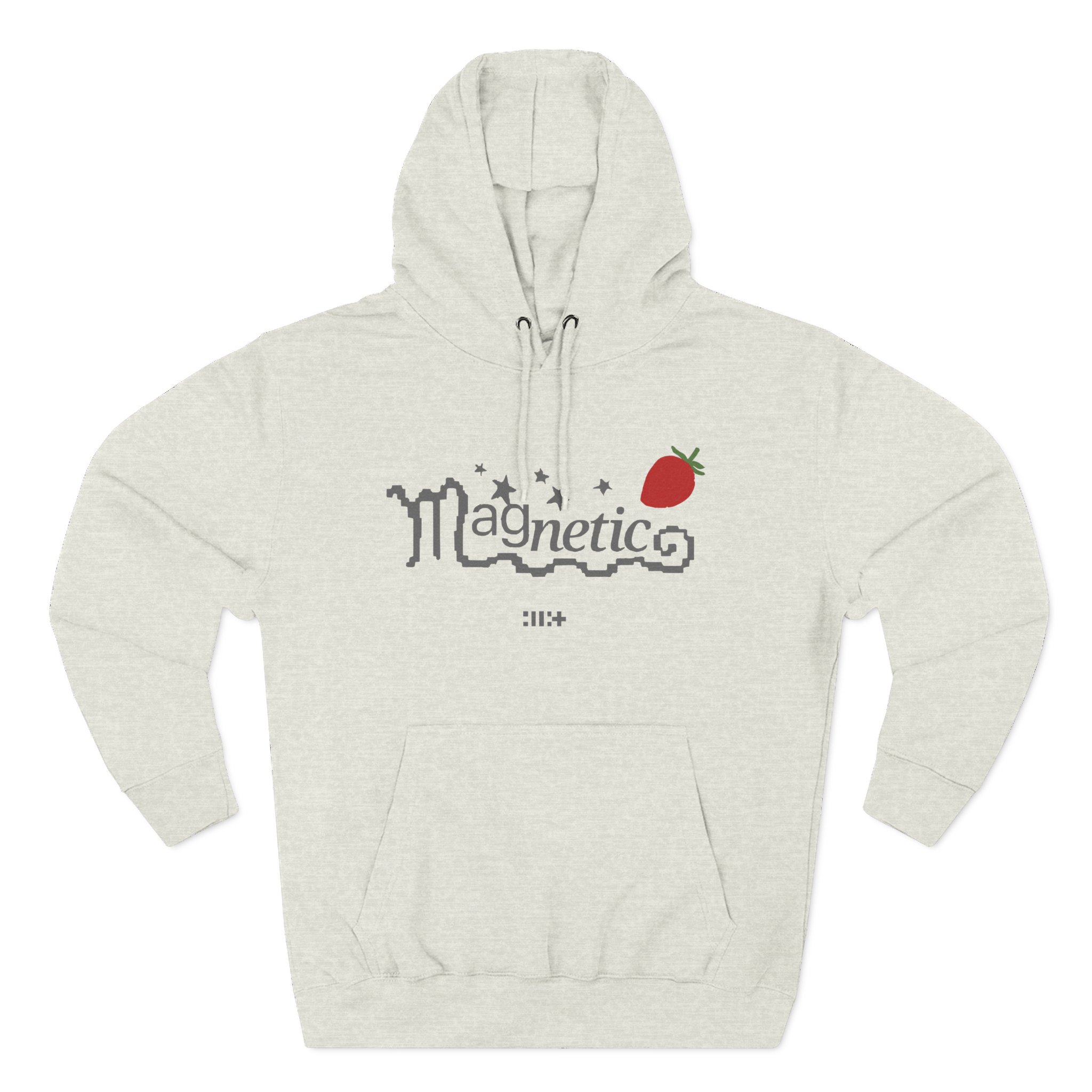 ILLIT Magnetic Logo Three-Panel Fleece Hoodie