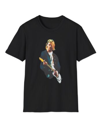 Kurt Cobain Unisex Softstyle T-Shirt