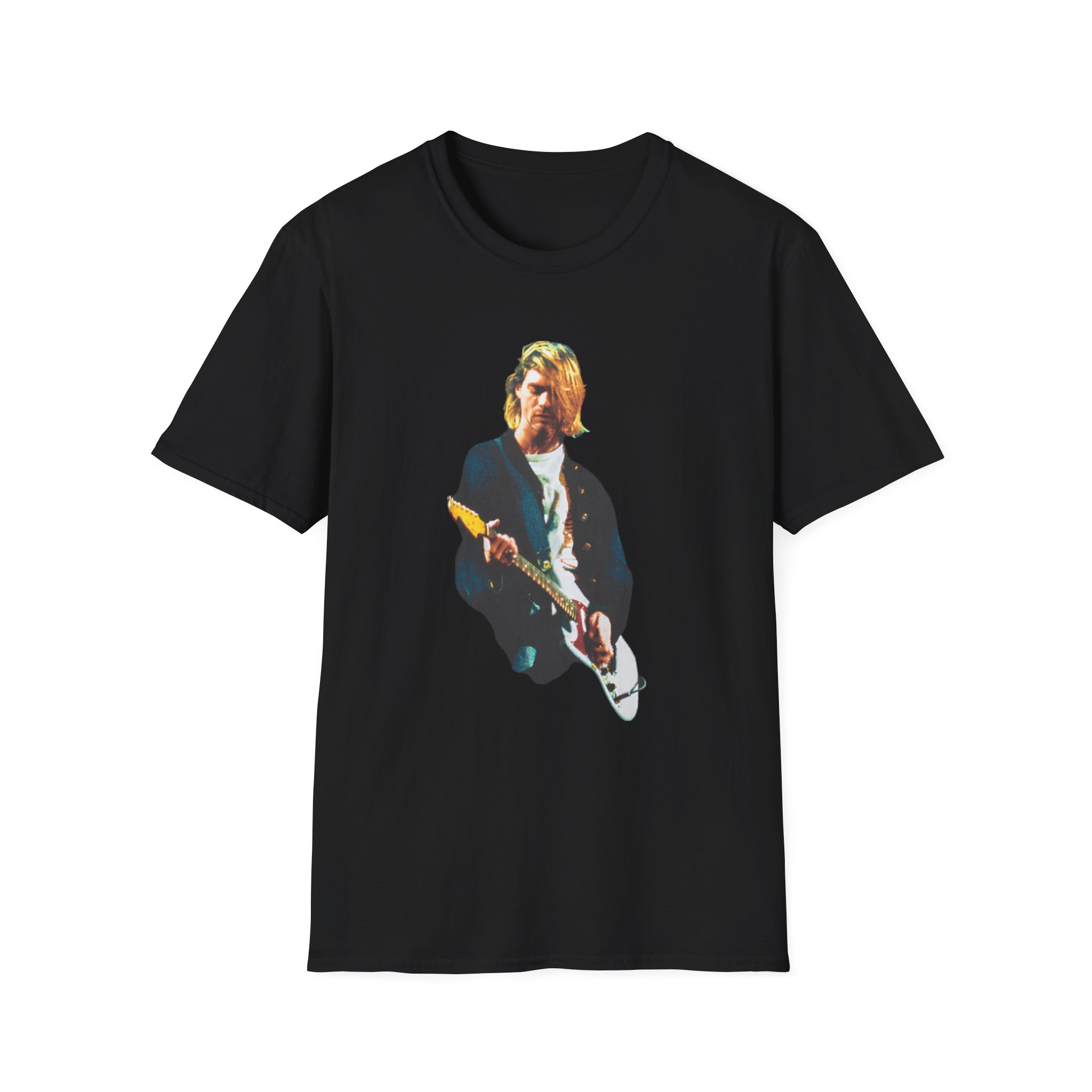 Kurt Cobain Unisex Softstyle T-Shirt