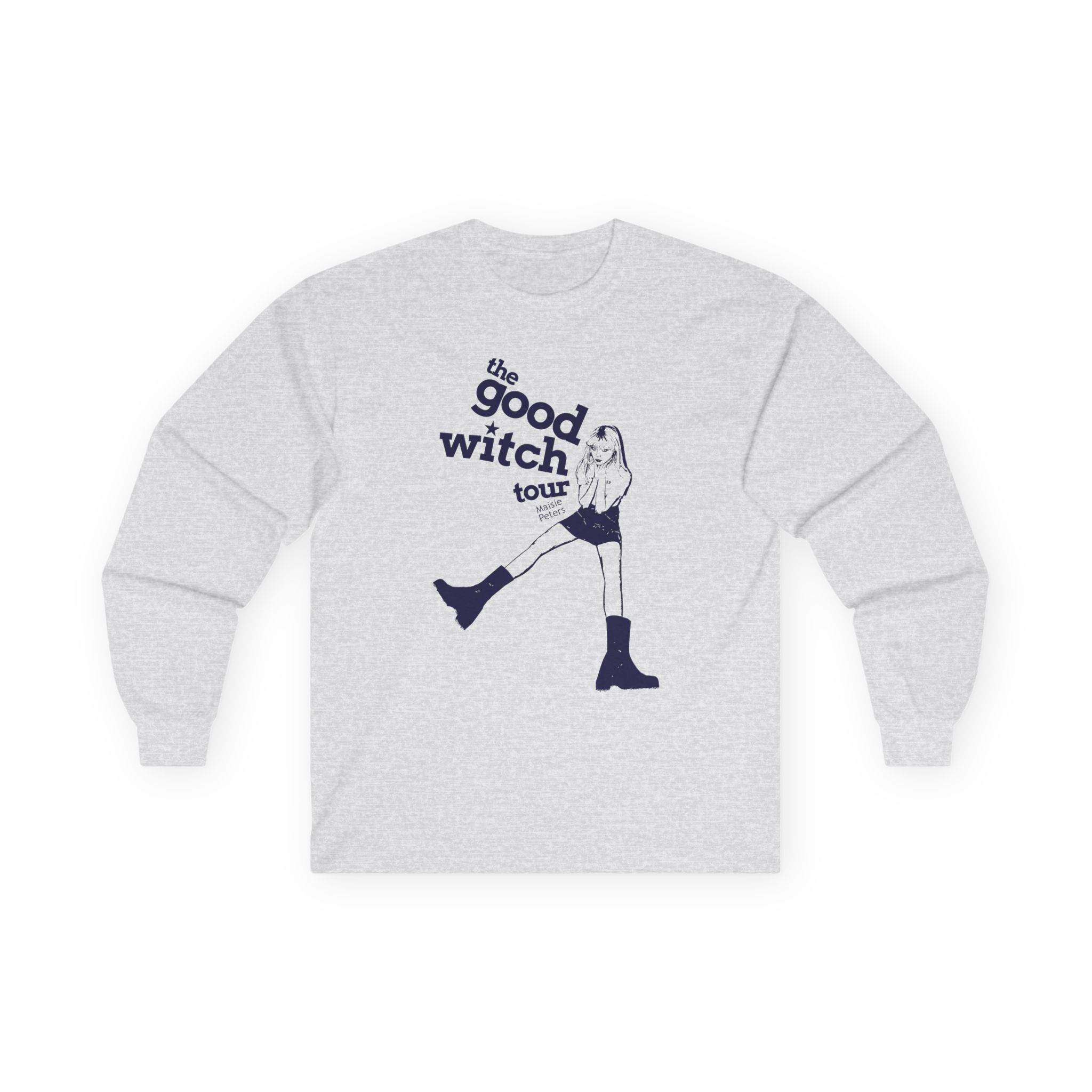 Maisie Peters the Good With Uk/eu 23/24 Tour Unisex Ultra Cotton Long Sleeve Tee