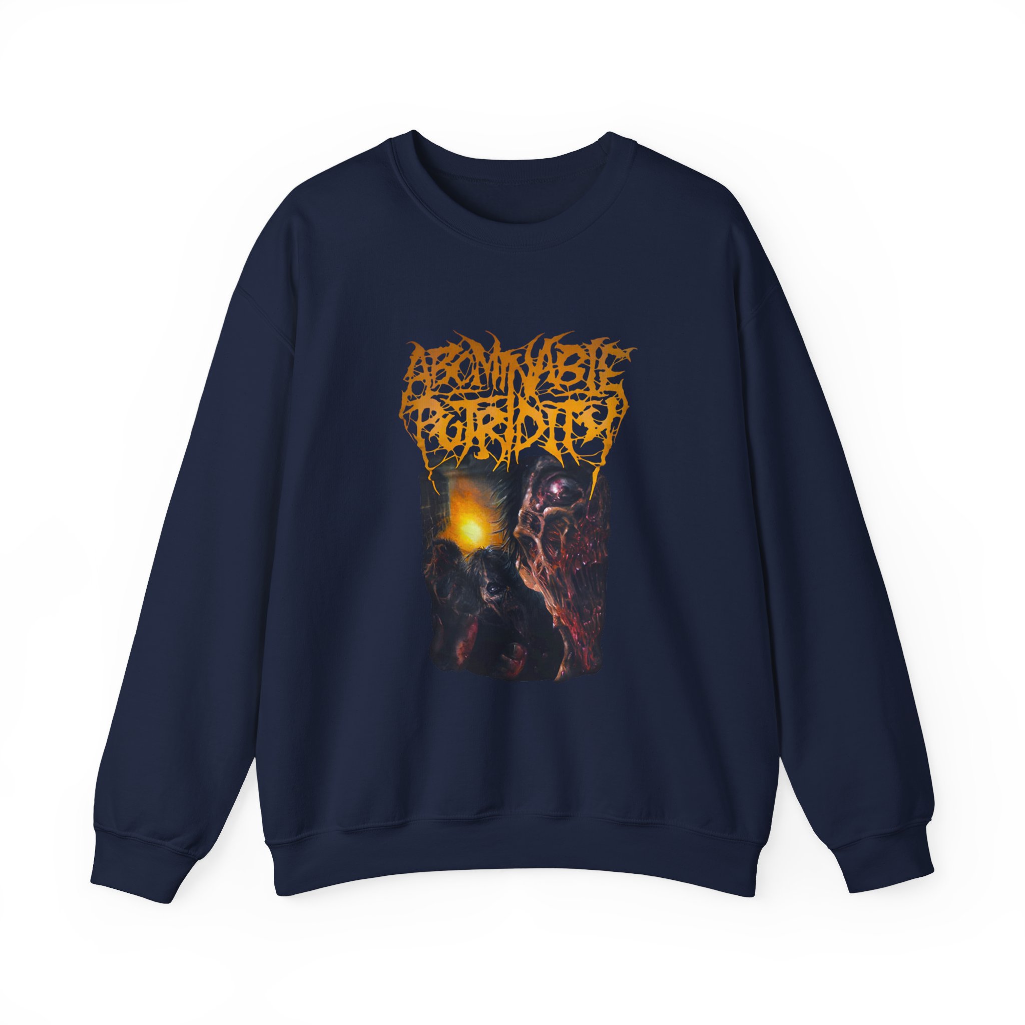 Abominable Putridity Zombies Unisex Heavy Blendâ„¢ Crewneck Sweatshirt
