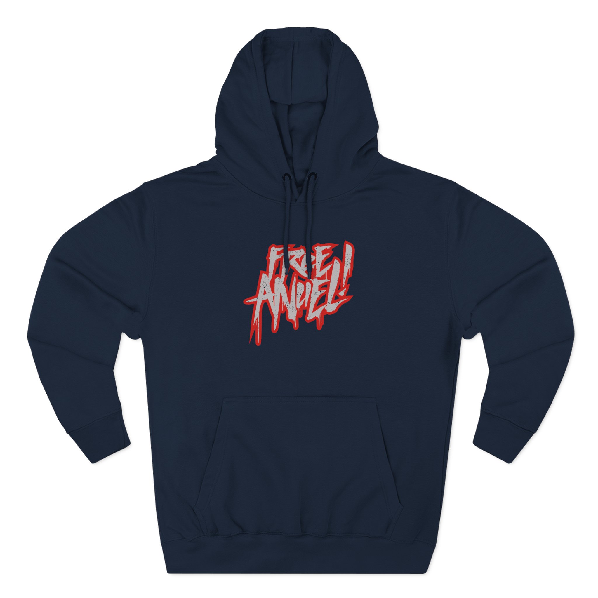 Anuel Aa Three-Panel Fleece Hoodie