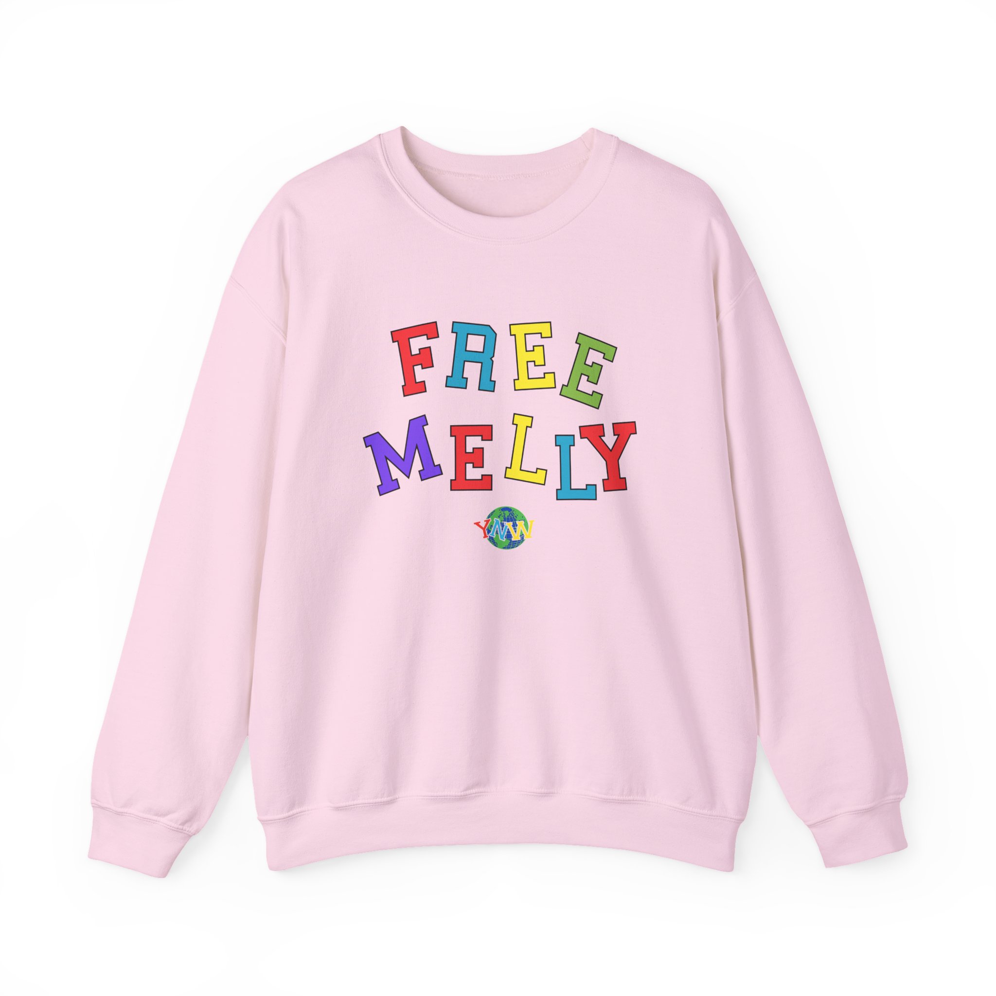 YNW Melly Free Melly Unisex Heavy Blendâ„¢ Crewneck Sweatshirt