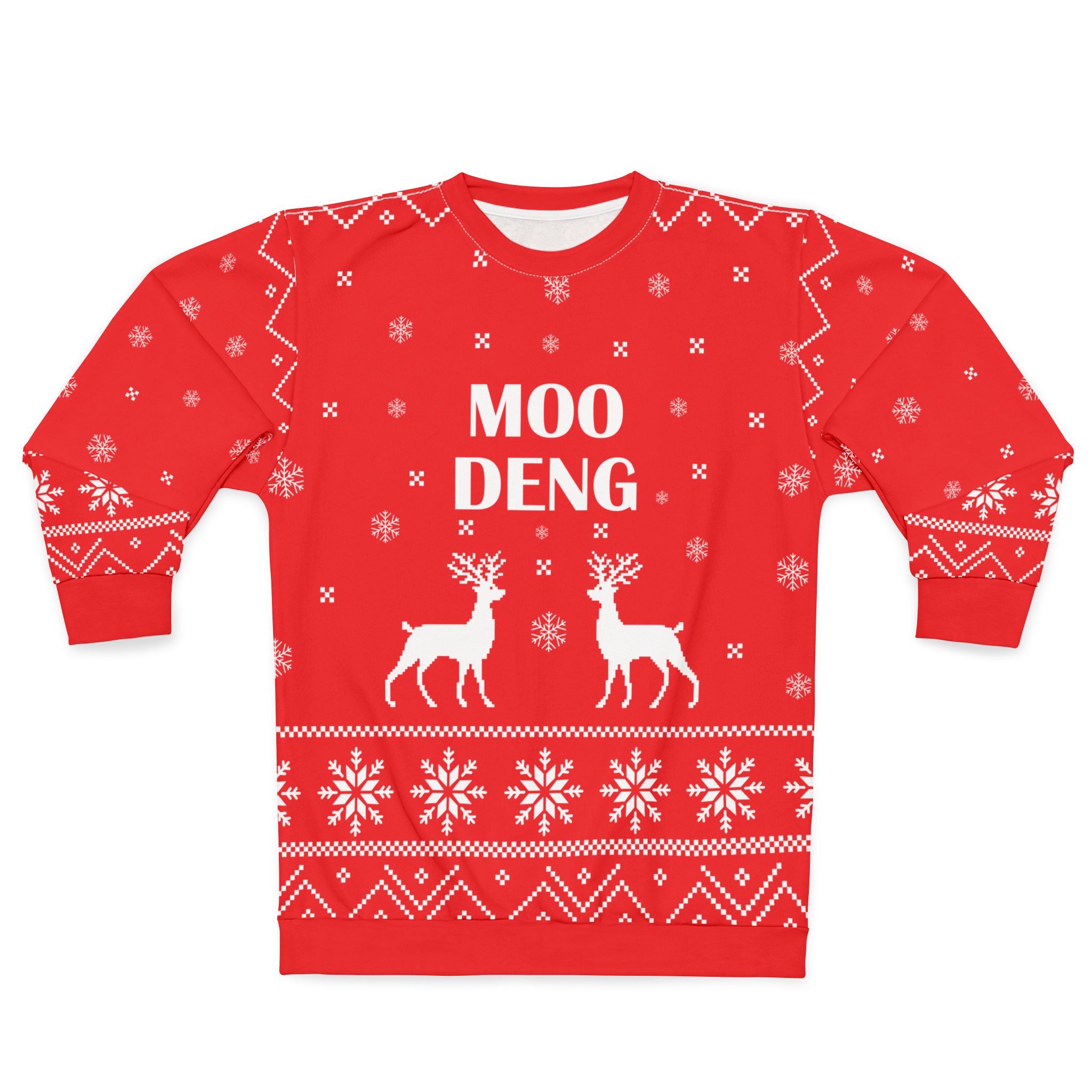 Moo Deng Unisex Sweatshirt (AOP)