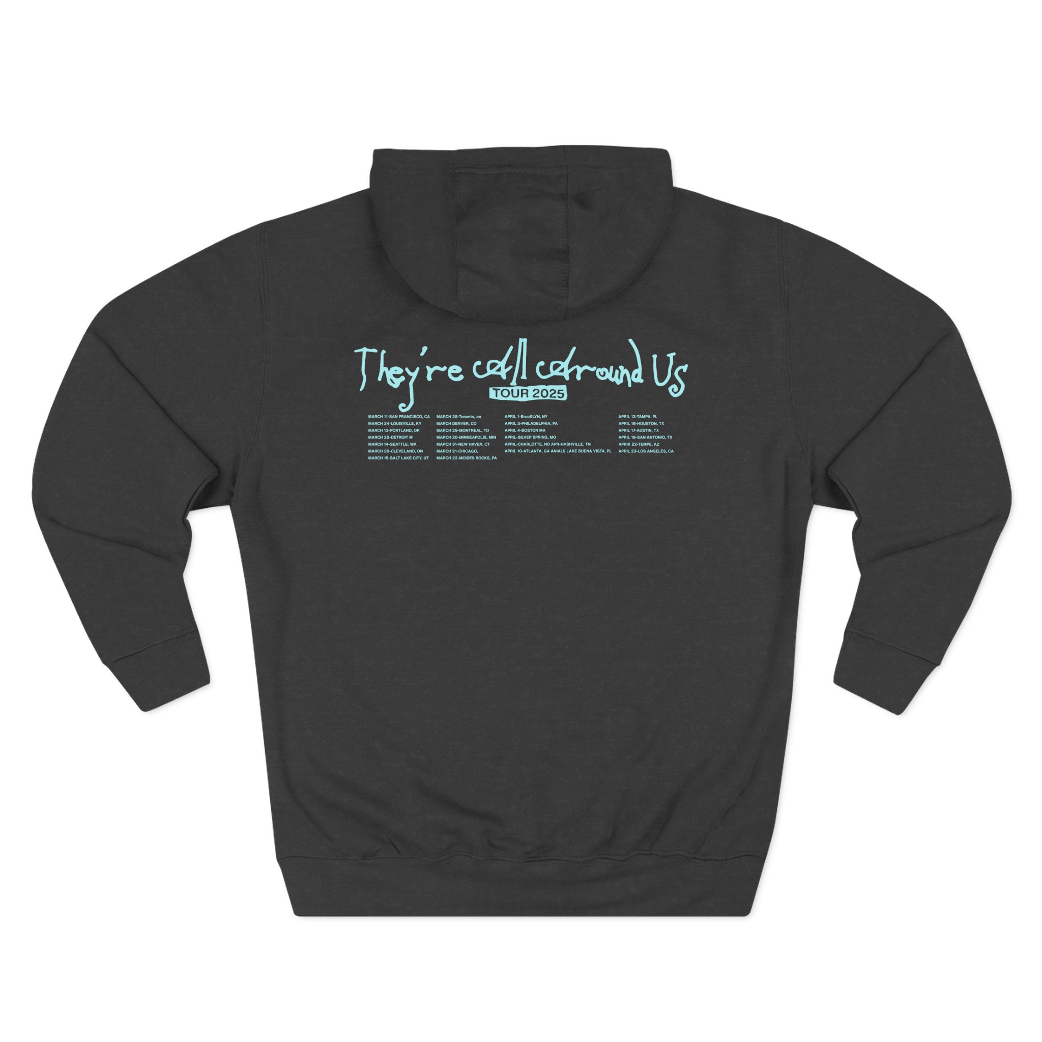 Poppy They Are All Around Us Tour Three-Panel Fleece Hoodie
