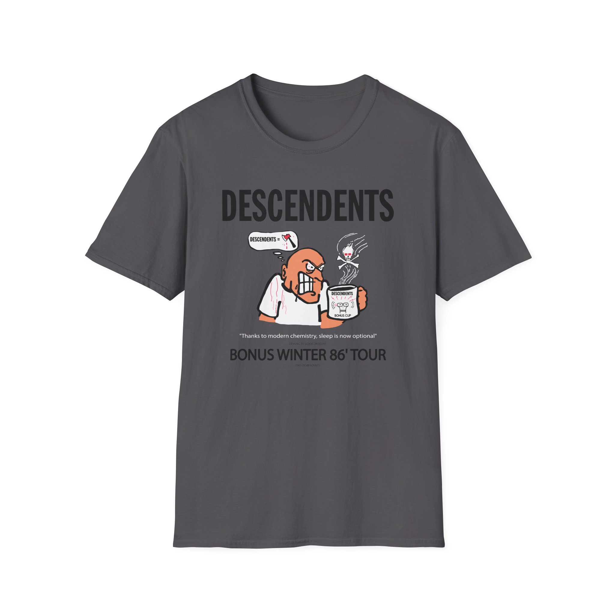 Descendents Bonus Cup '86 Tour Unisex Softstyle T-Shirt