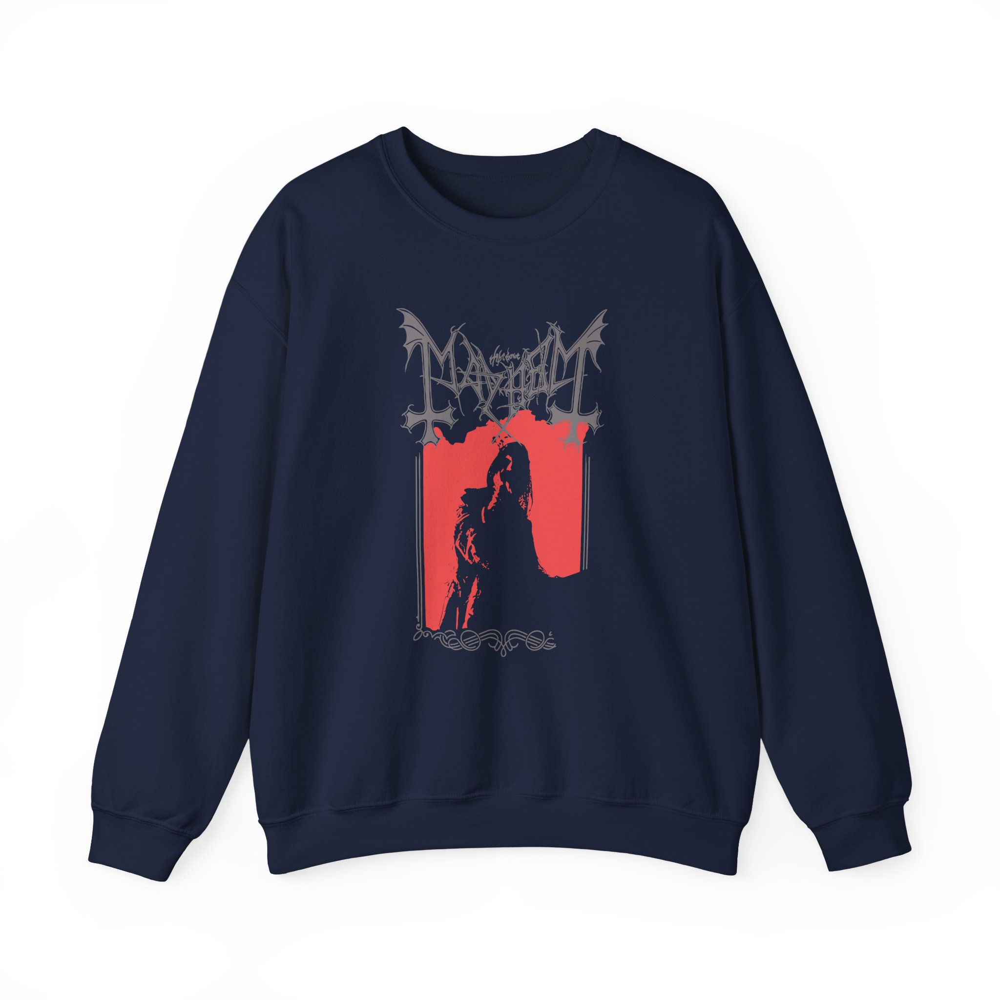 Mayhem Atilla Photo Unisex Heavy Blendâ„¢ Crewneck Sweatshirt