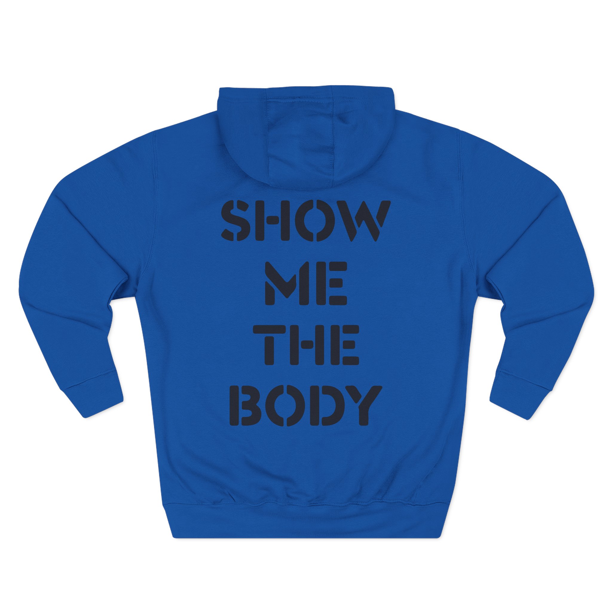Show Me the Body Boot Three-Panel Fleece Hoodie