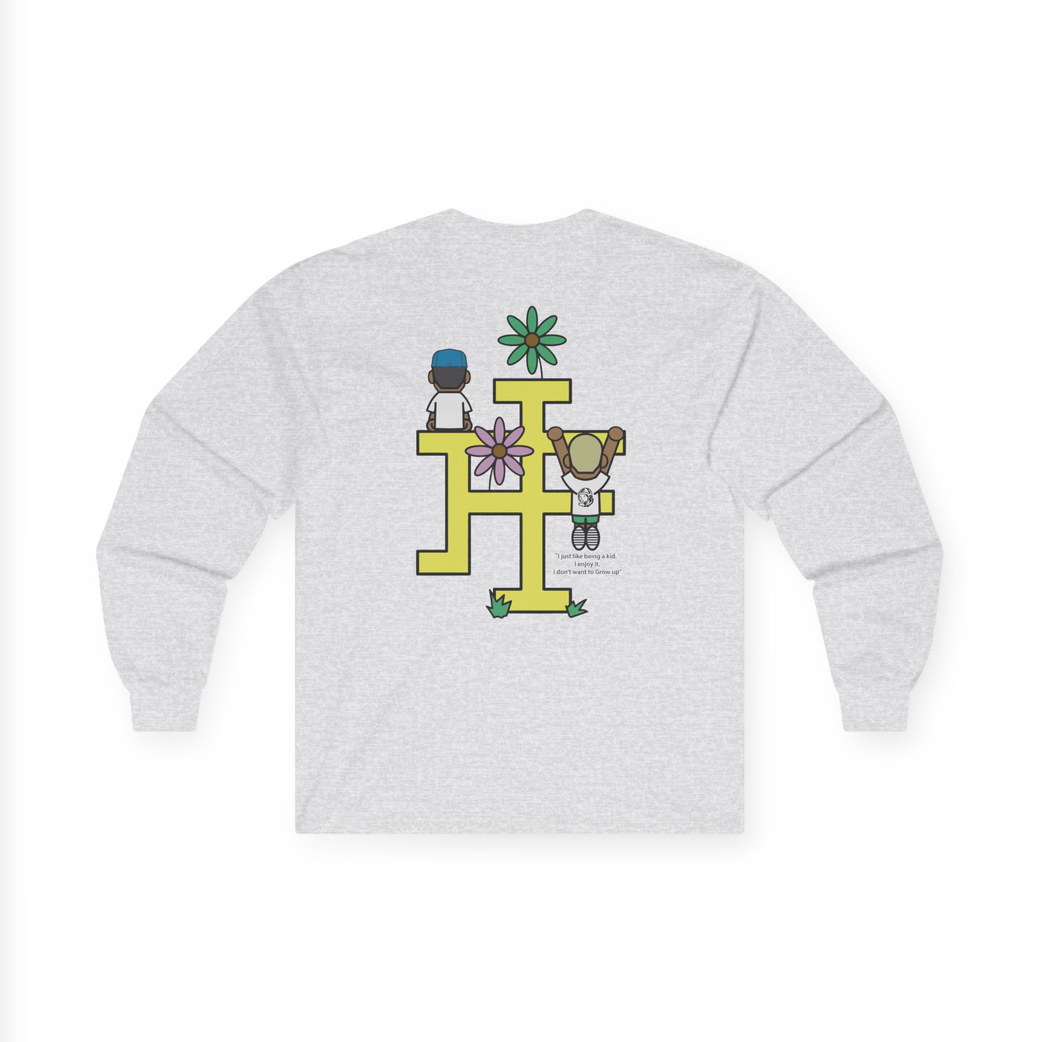 Pharrell Williams Found Icon Unisex Ultra Cotton Long Sleeve Tee