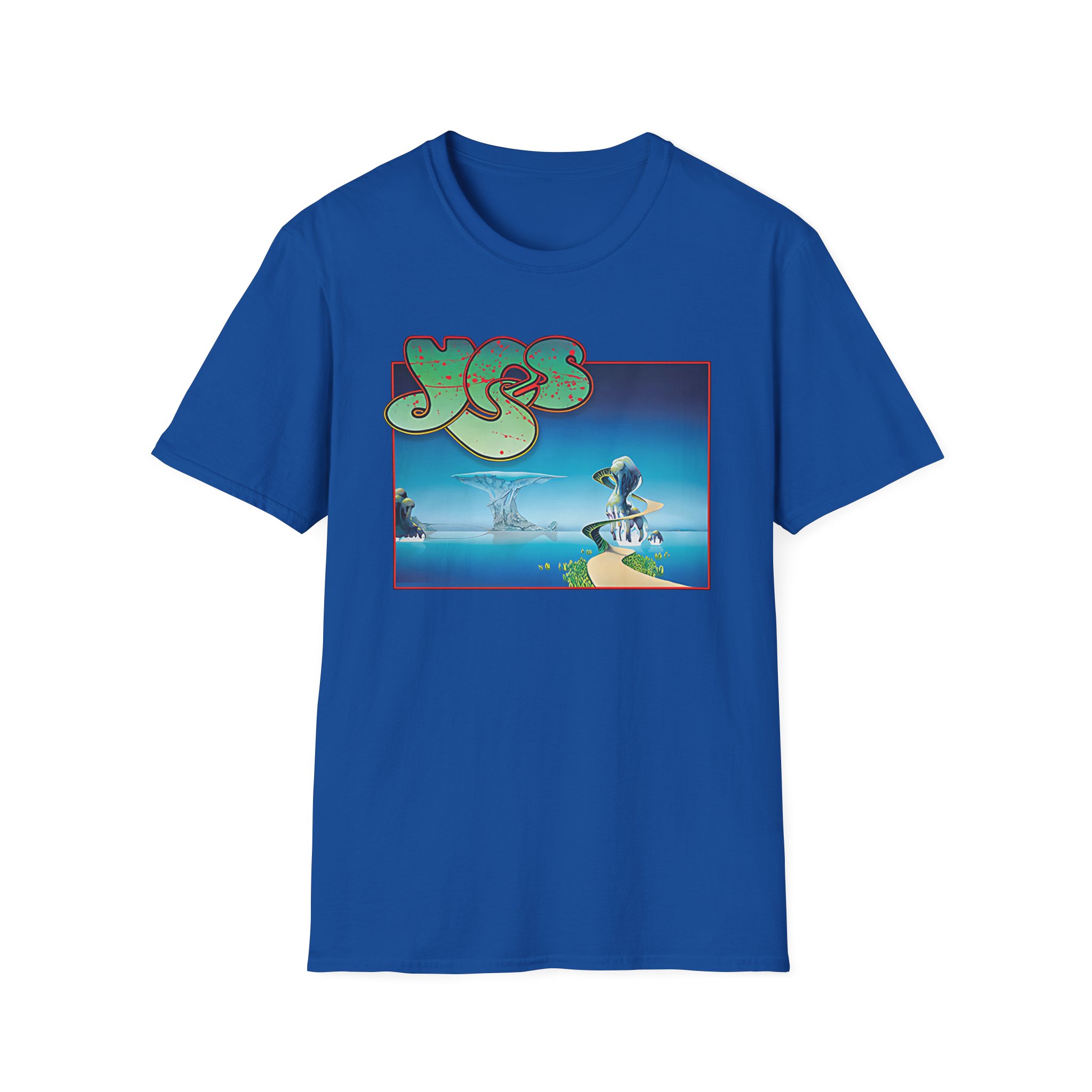 Yes Song Album Cover Unisex Softstyle T-Shirt