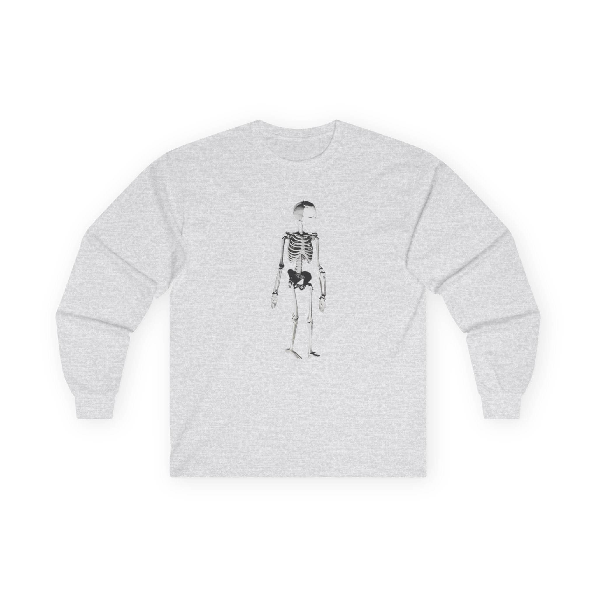 Kurt Cobain Skeleton Unisex Ultra Cotton Long Sleeve Tee