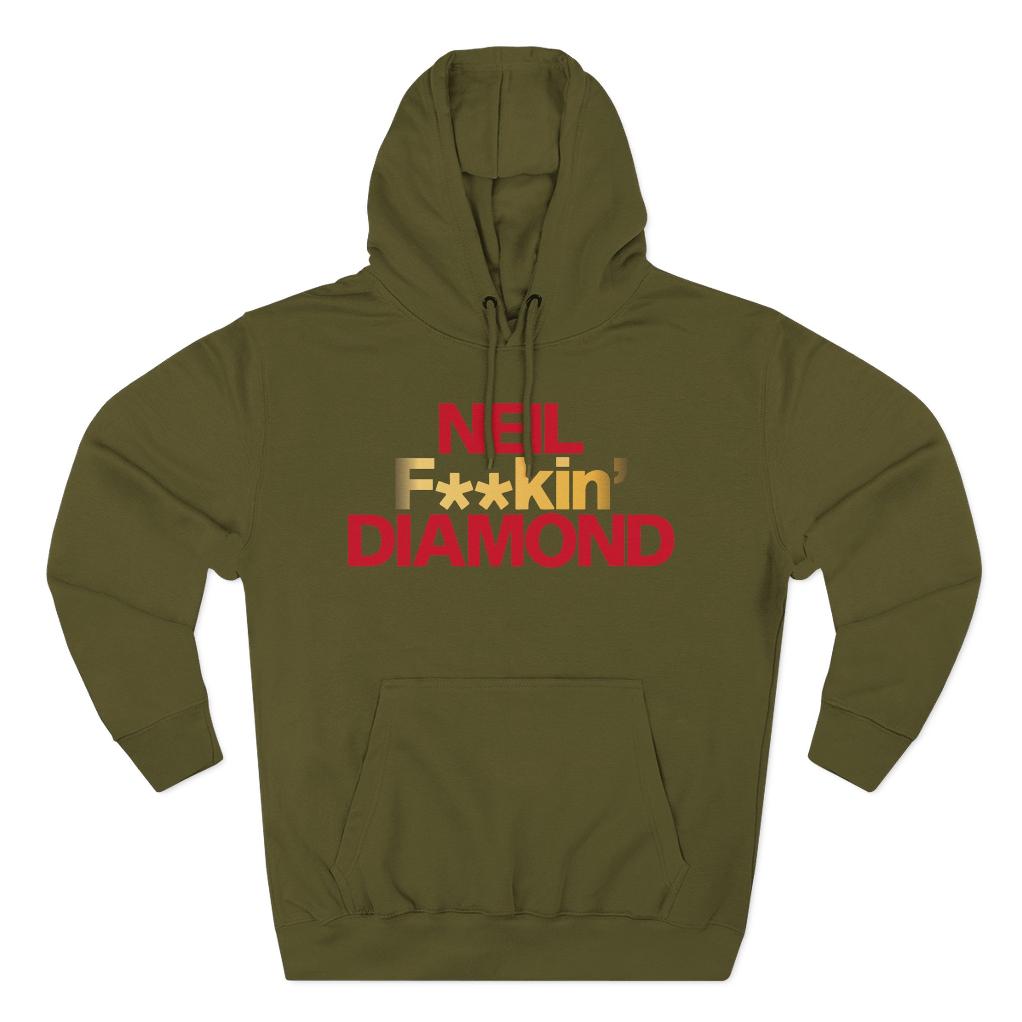 Neil F**kin' Diamond Three-Panel Fleece Hoodie