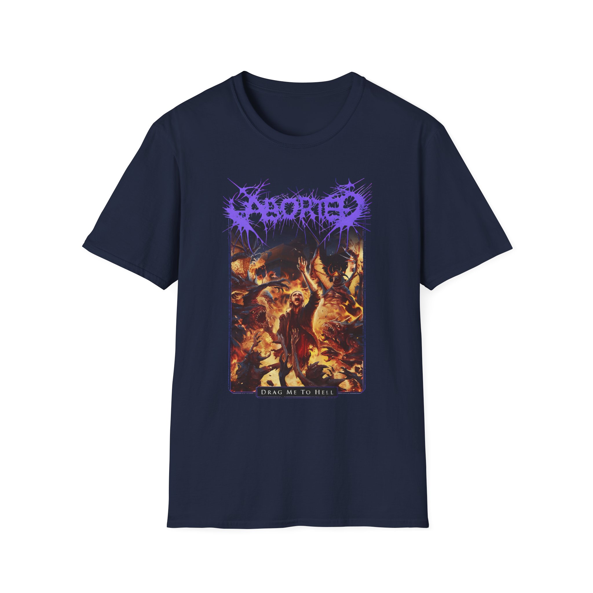 Aborted Drag Me to Hell Unisex Softstyle T-Shirt