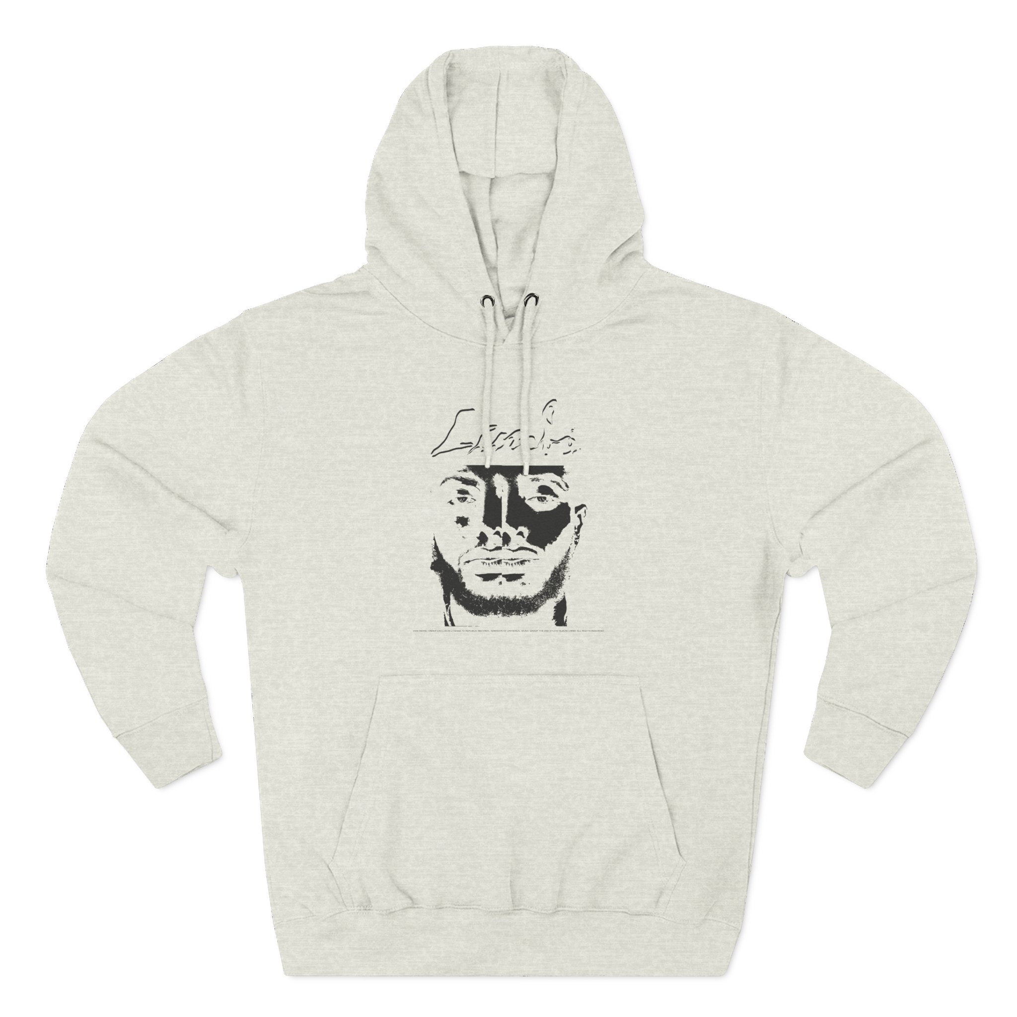 Aminé Harvey Dent Three-Panel Fleece Hoodie