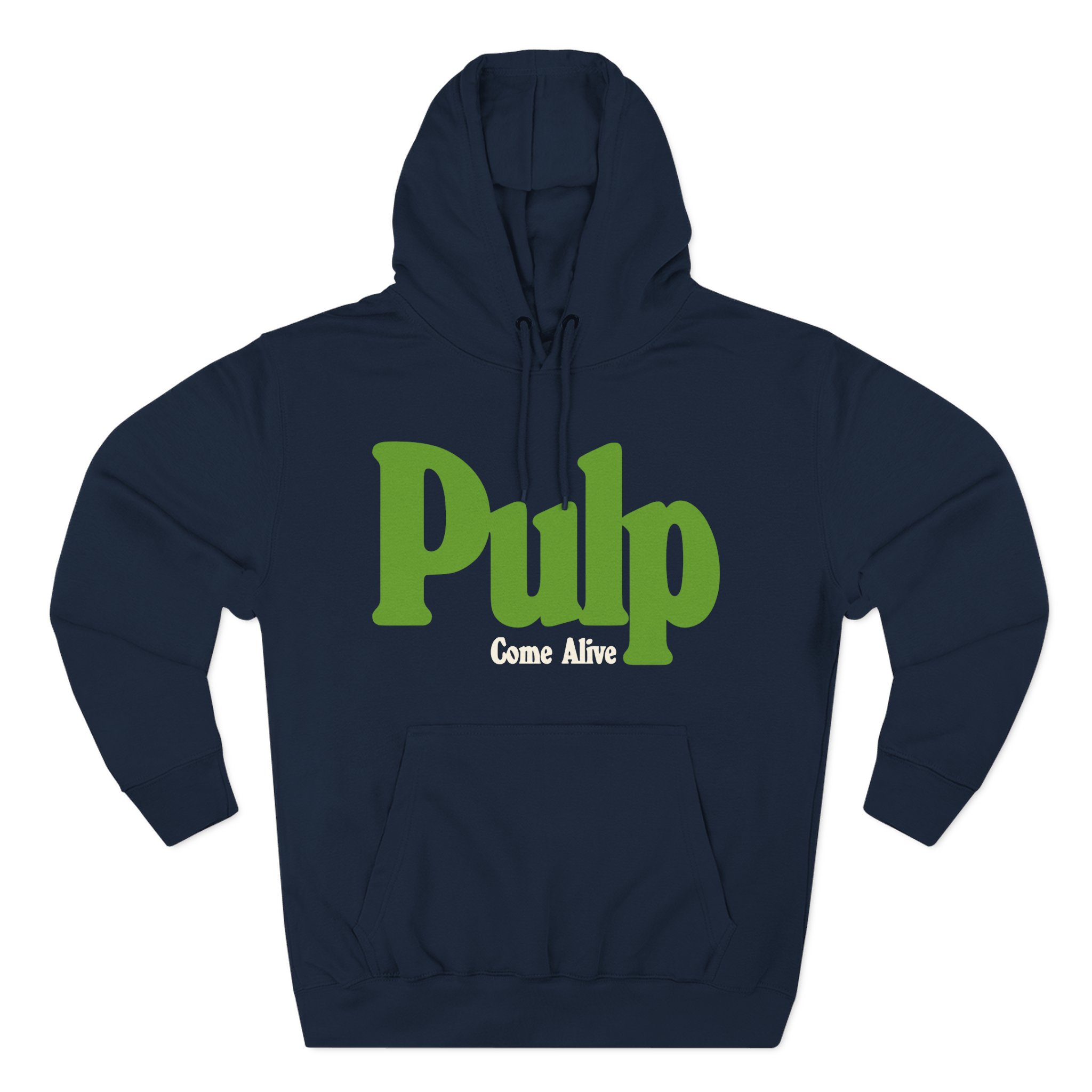 Pulp Come Alive Three-Panel Fleece Hoodie