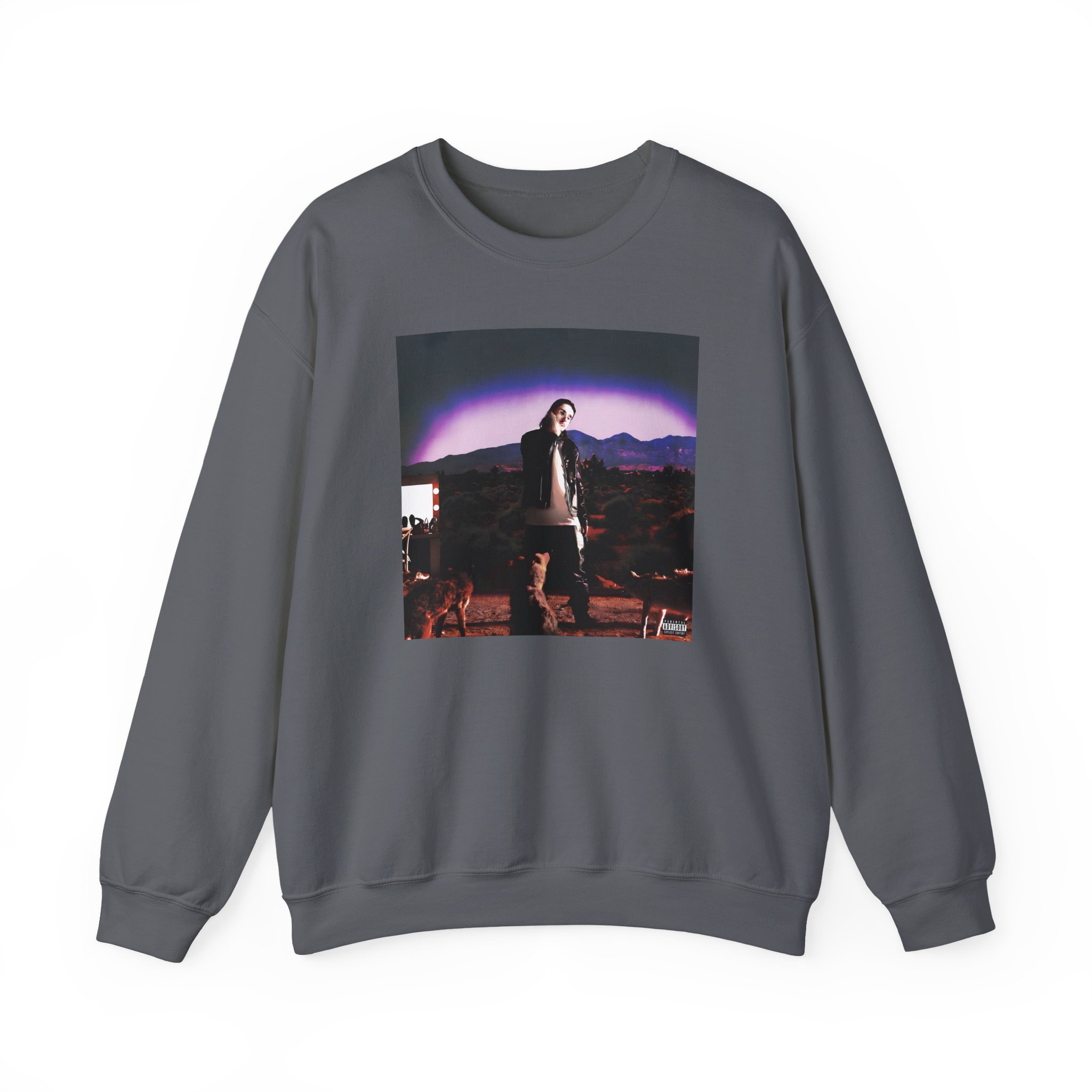 Tommy Richman Debut Album Coyote Unisex Heavy Blendâ„¢ Crewneck Sweatshirt