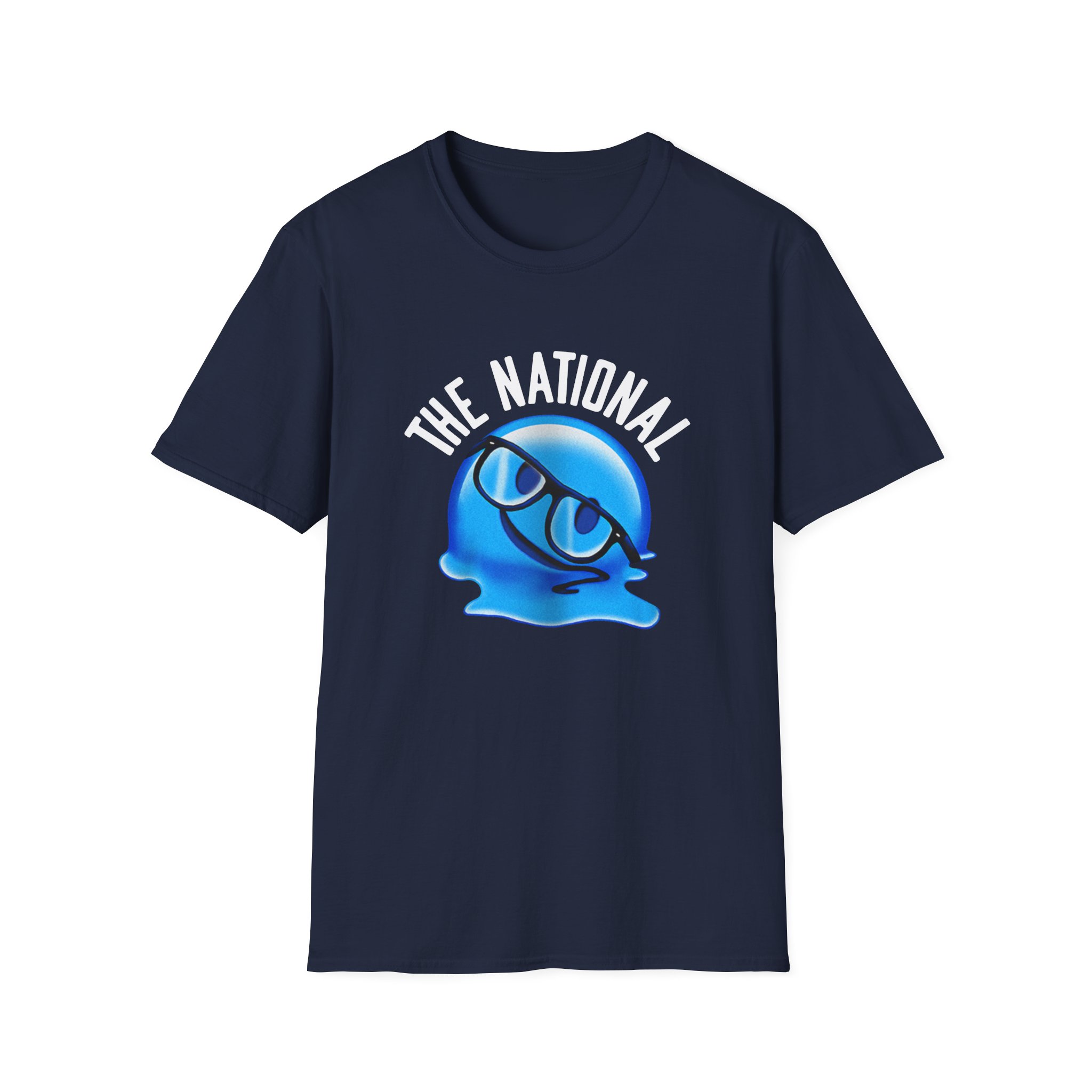 The National Melting Emoji Unisex Softstyle T-shirt