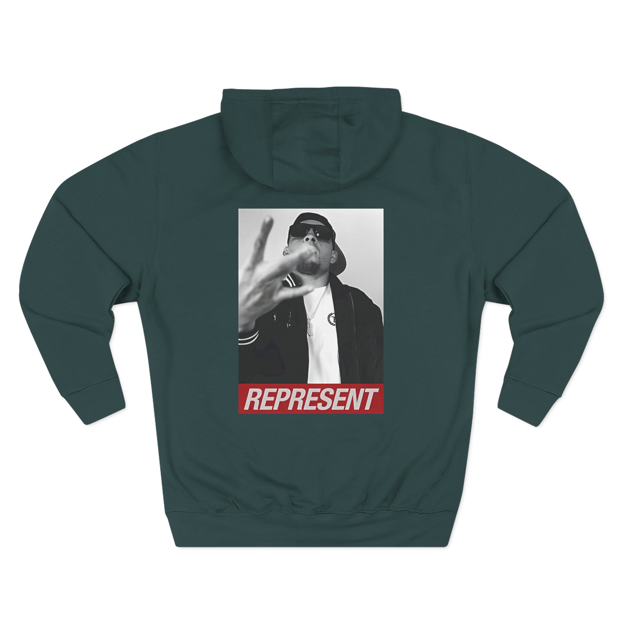 Nate Diaz West Coastin Three-Panel Fleece Hoodie