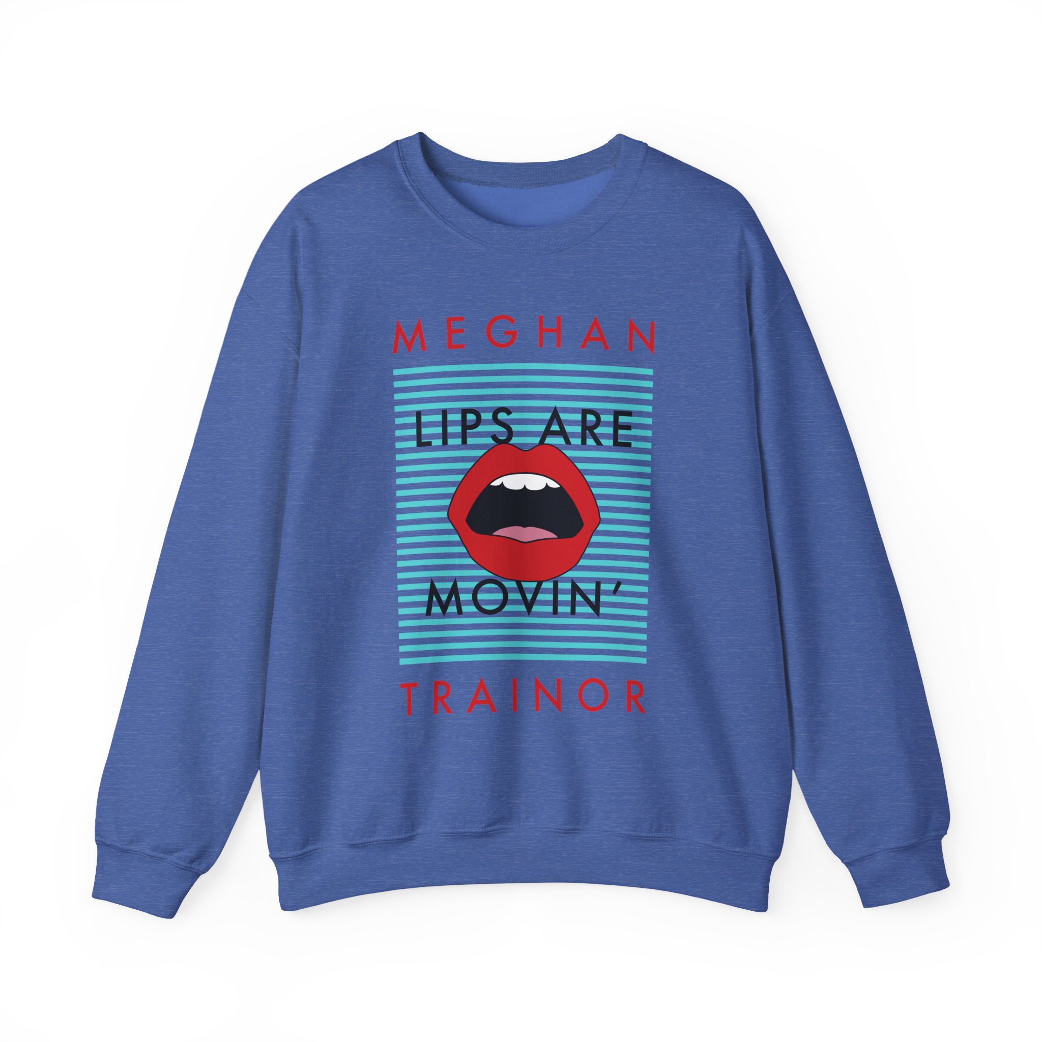 Meghan Trainor Lips Are Movin’ Unisex Heavy Blend™ Crewneck Sweatshirt