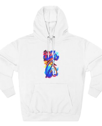 Helluva Boss Stolas & Blitzo Micro Three-Panel Fleece Hoodie