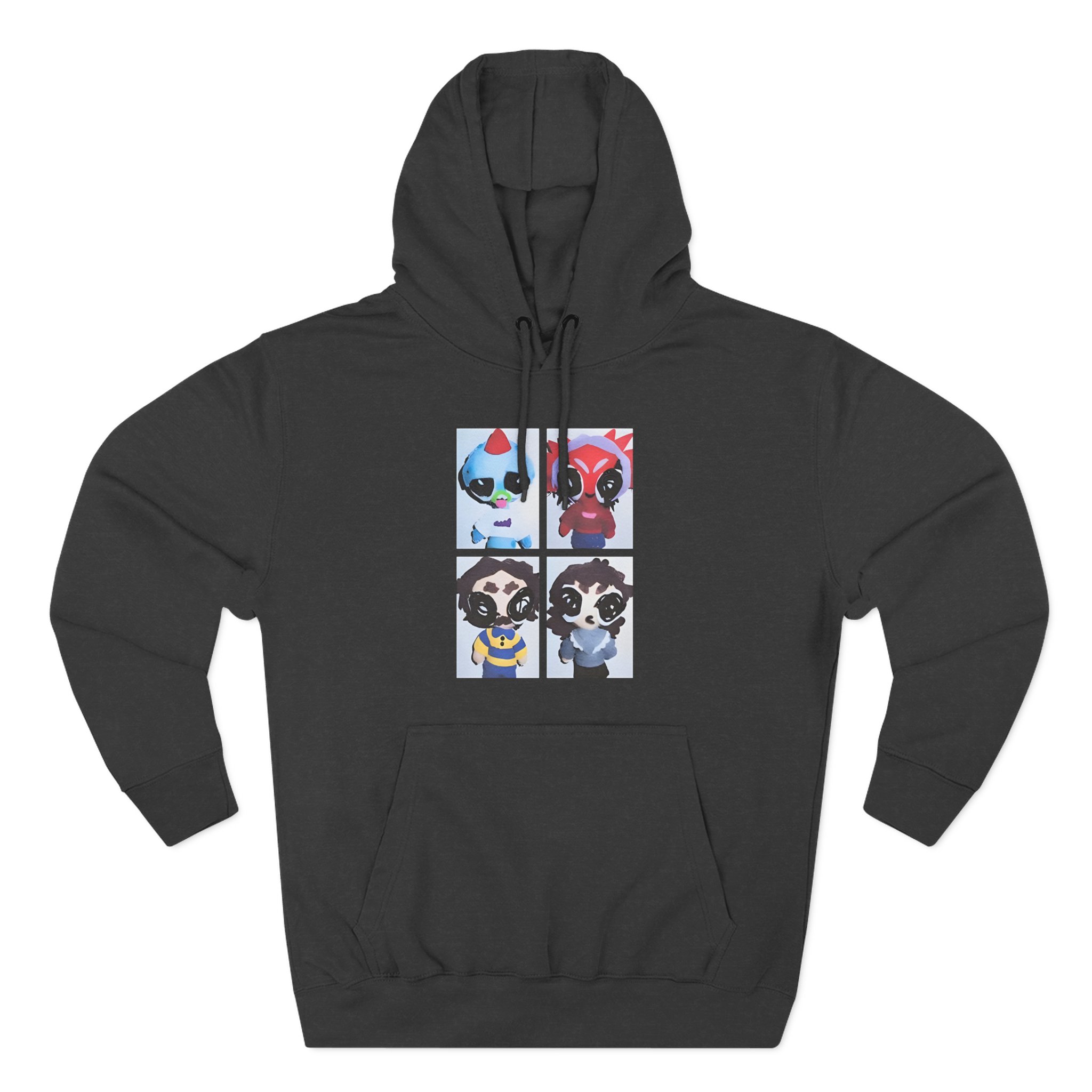 Emergency Intercom Three-Panel Fleece Hoodie