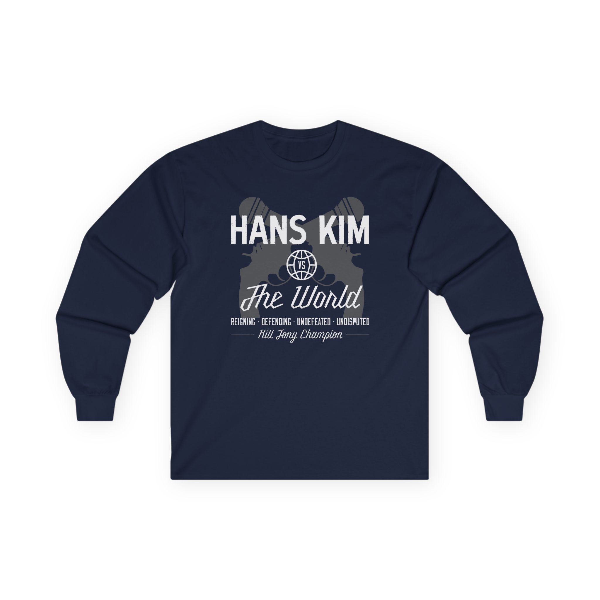 Kill Tony Hans Kim vs. The World Unisex Ultra Cotton Long Sleeve Tee