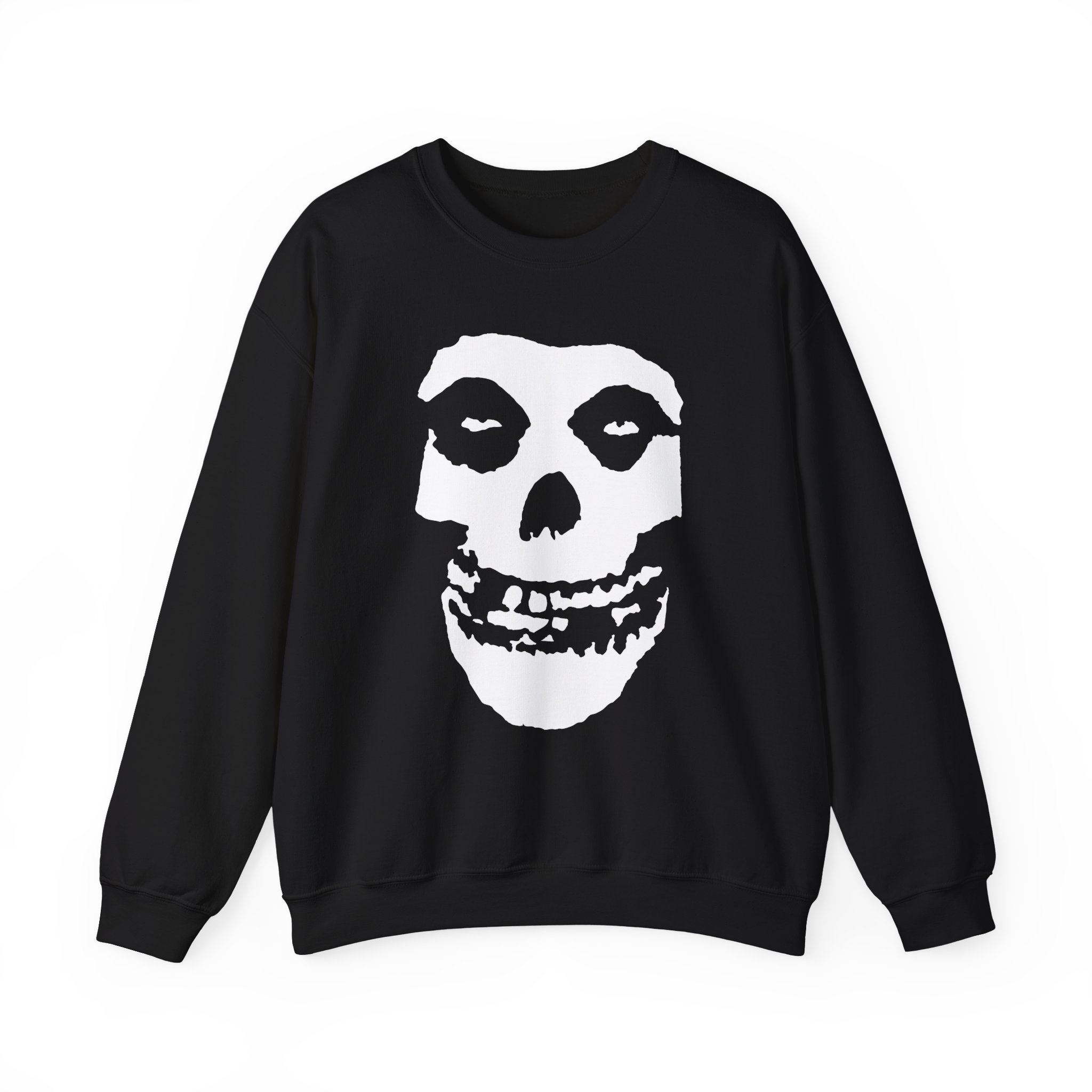 Misfits Classic Fiend Skull Unisex Heavy Blendâ„¢ Crewneck Sweatshirt