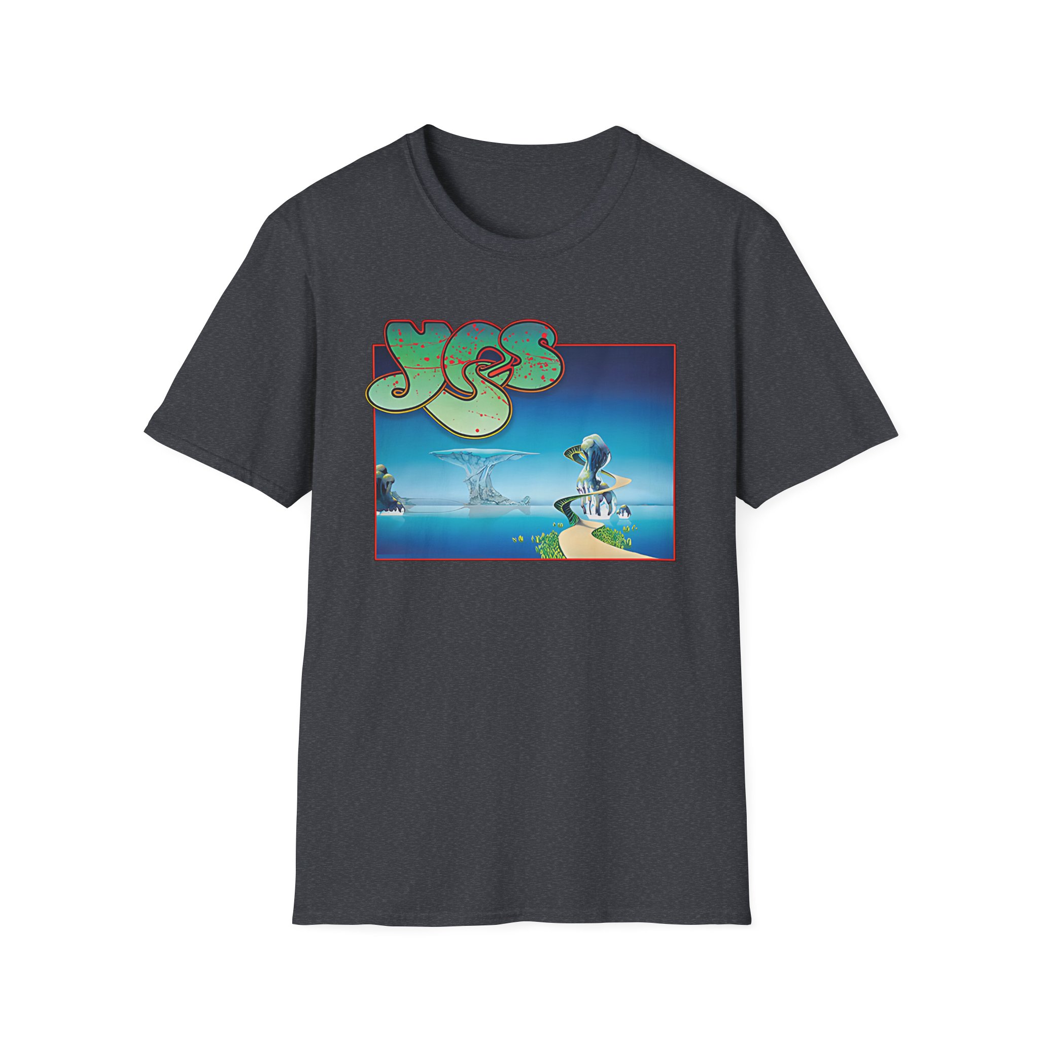 Yes Song Album Cover Unisex Softstyle T-Shirt