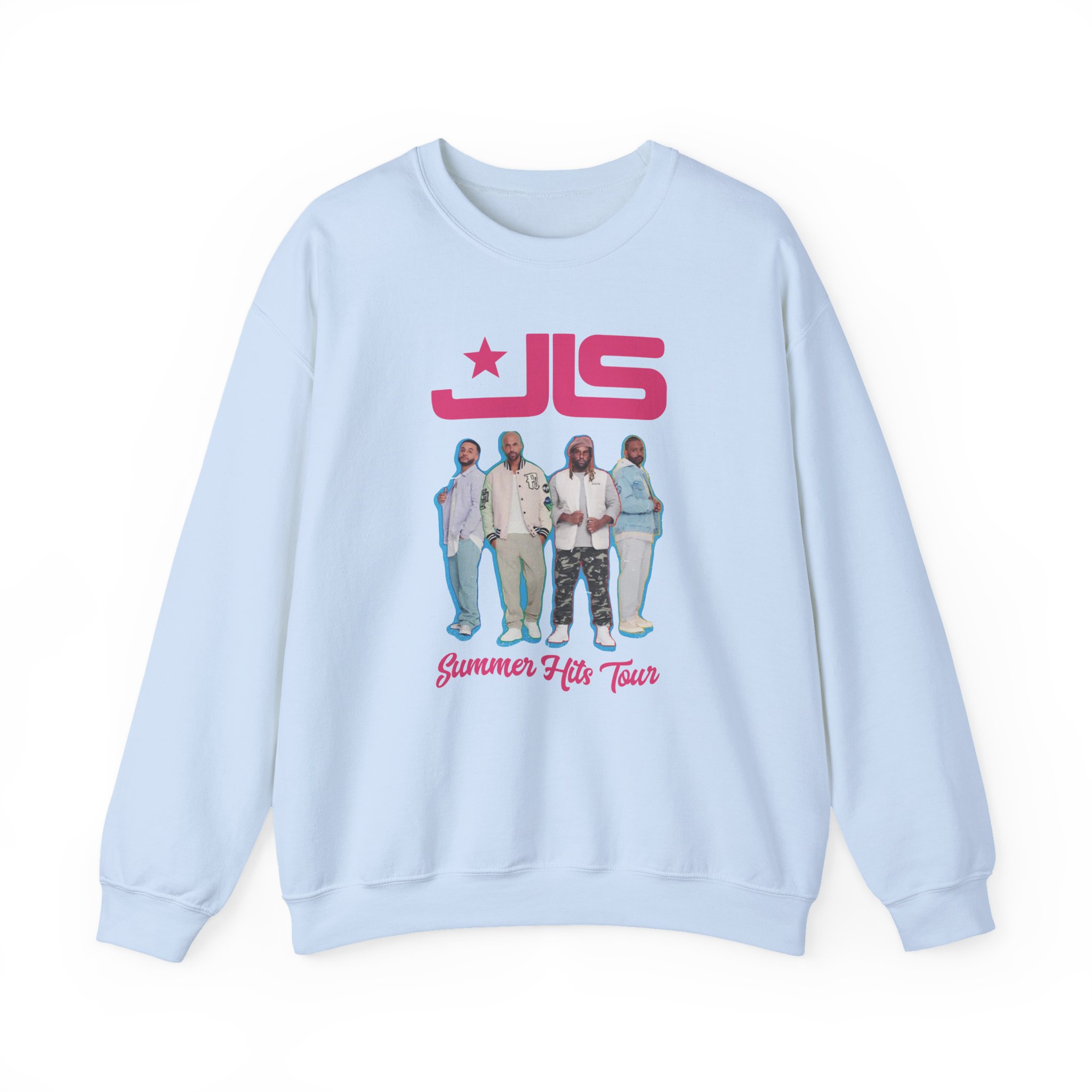 JLS Summer Hits Tour Unisex Heavy Blendâ„¢ Crewneck Sweatshirt