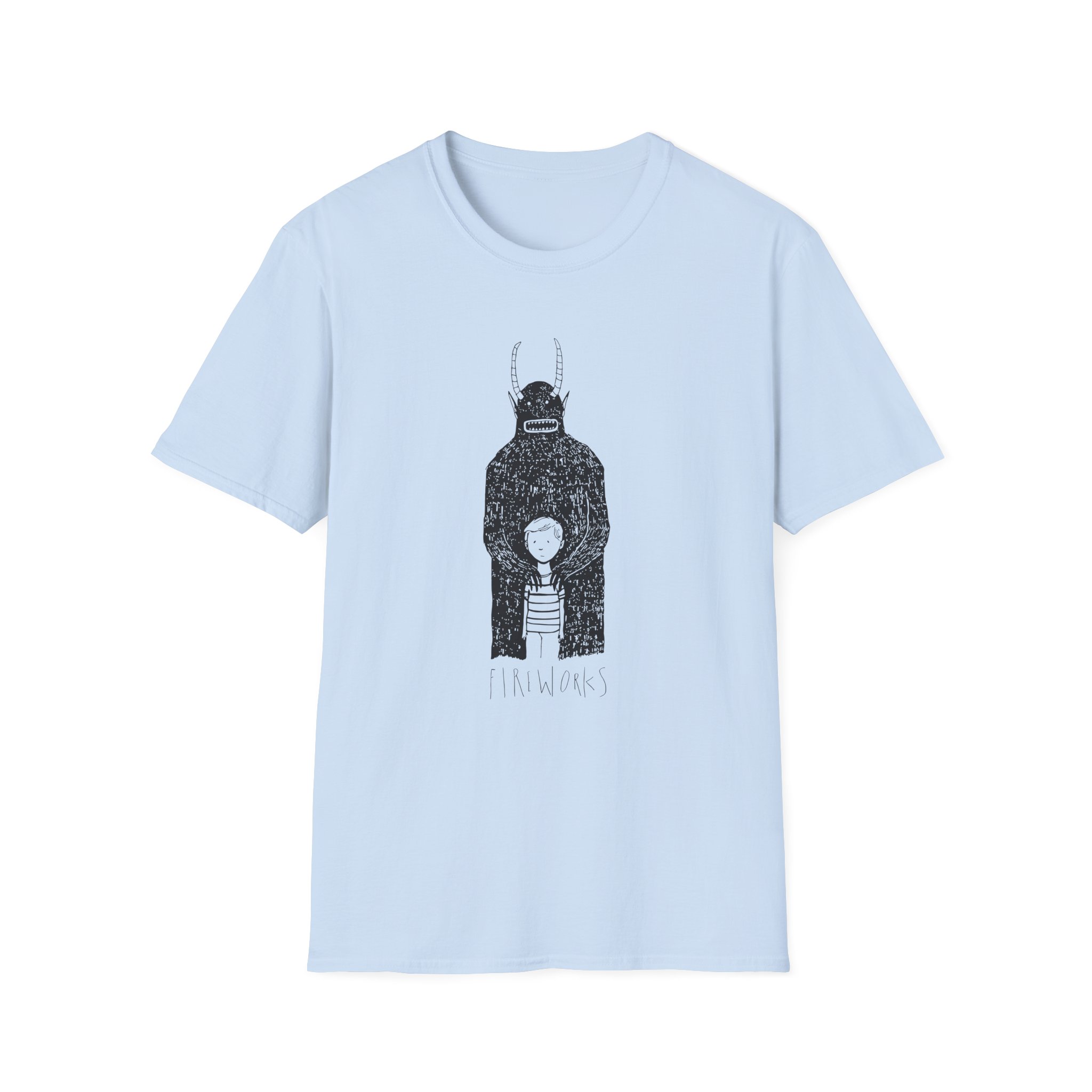 Fireworks Monster Unisex Softstyle T-Shirt