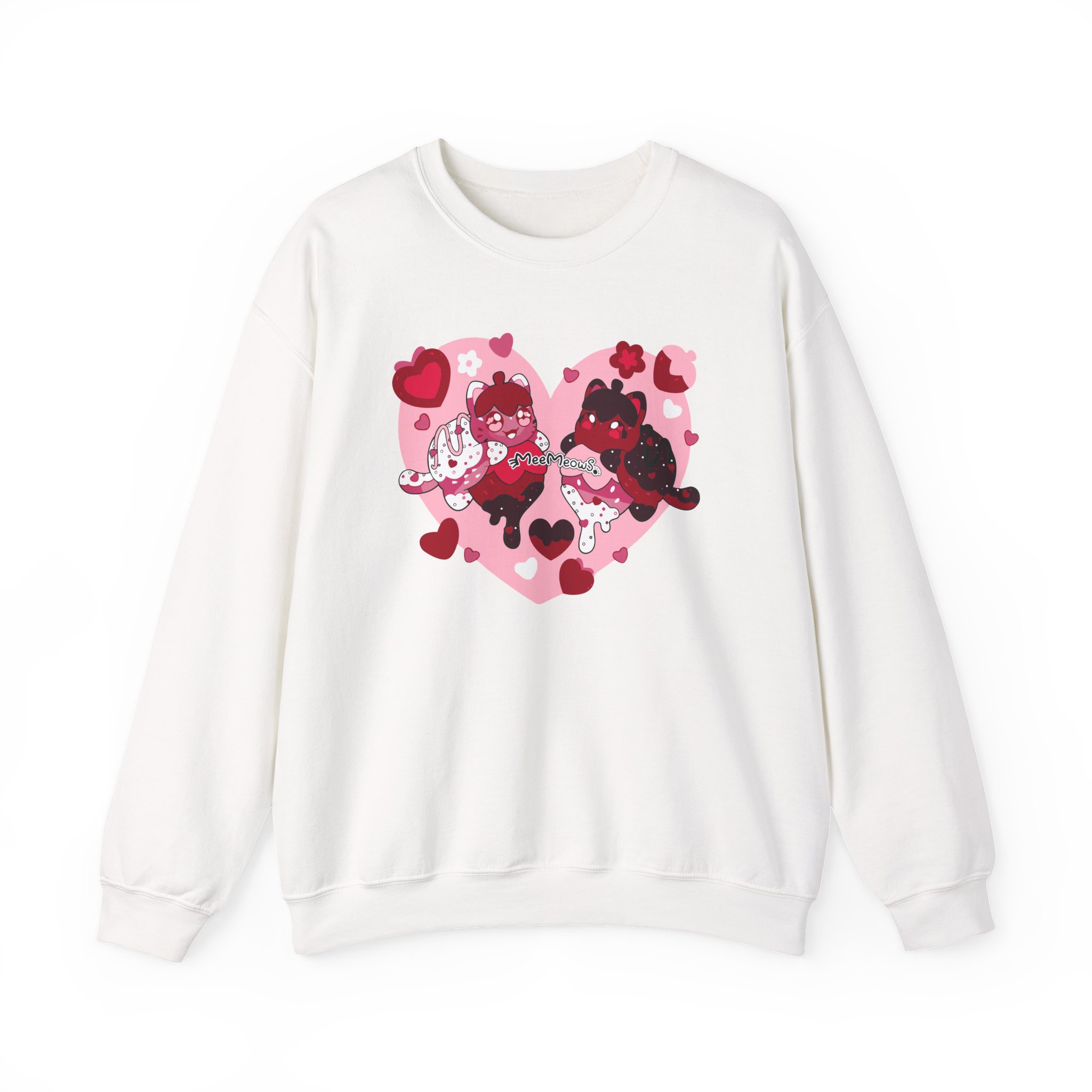 Aphmau Valentine's Day Unisex Heavy Blendâ„¢ Crewneck Sweatshirt
