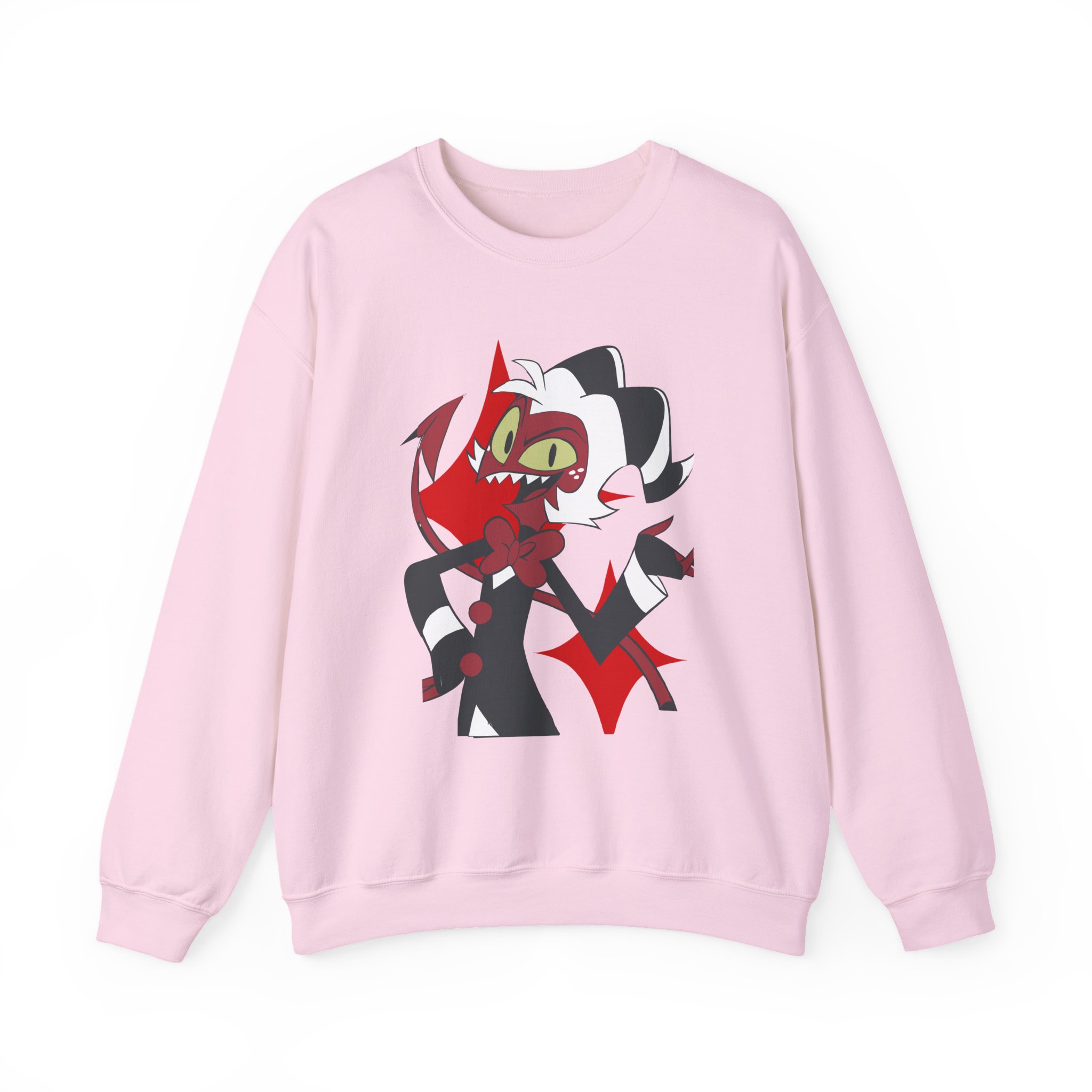 Helluva Boss Moxxie Unisex Heavy Blendâ„¢ Crewneck Sweatshirt