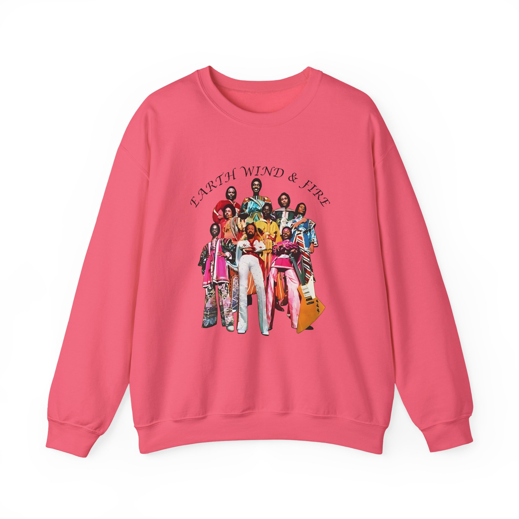 Earth Wind & Fire Unisex Heavy Blendâ„¢ Crewneck Sweatshirt