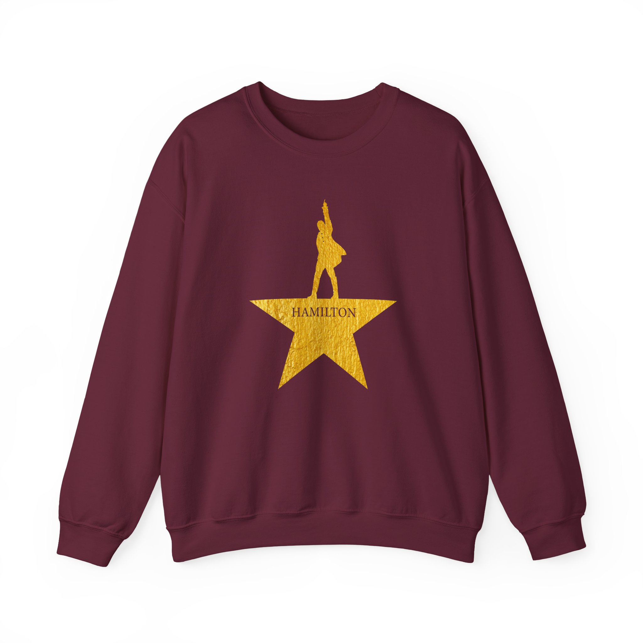 Hamilton Gold Star Unisex Heavy Blendâ„¢ Crewneck Sweatshirt